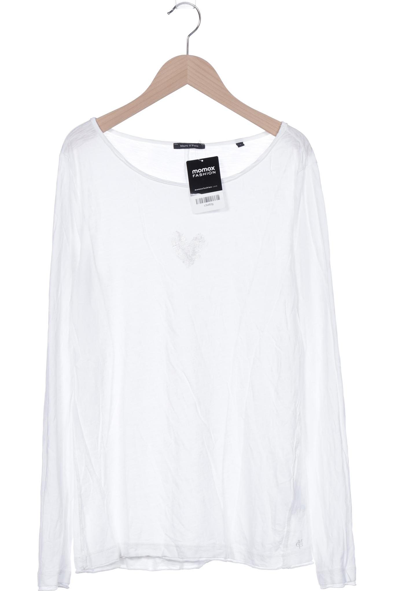 

Marc O Polo Damen Langarmshirt, weiß, Gr. 42