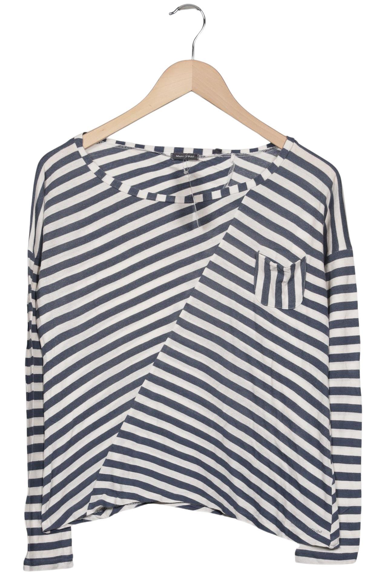 

Marc O Polo Damen Langarmshirt, marineblau, Gr. 34