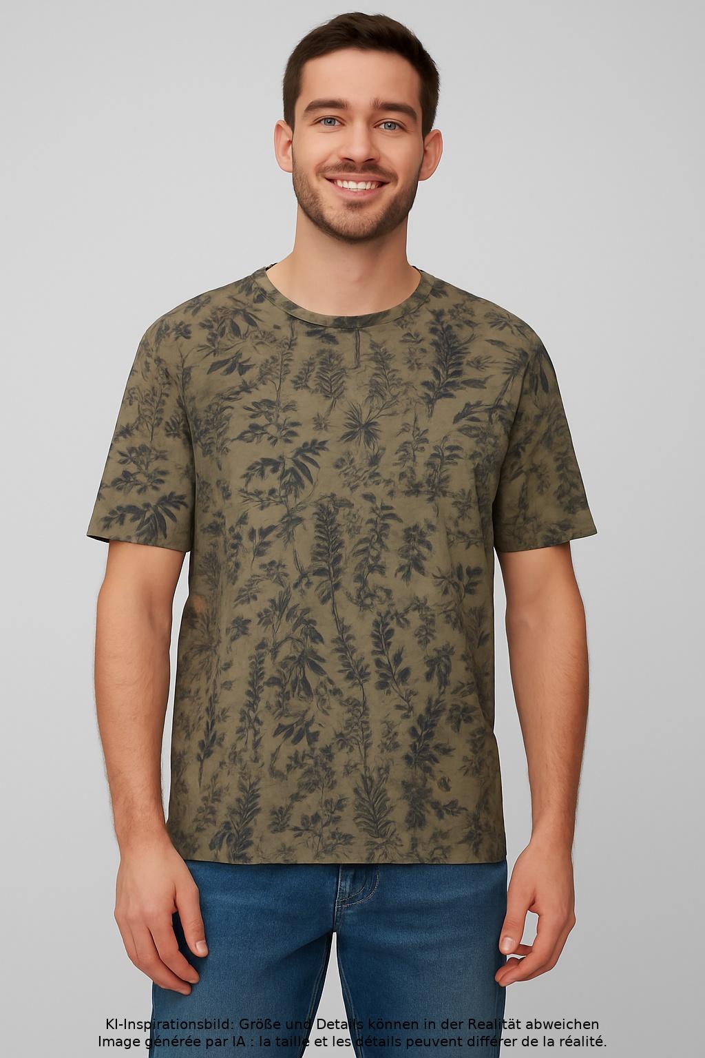 

Marc O Polo Herren T-Shirt, grün, Gr. 52