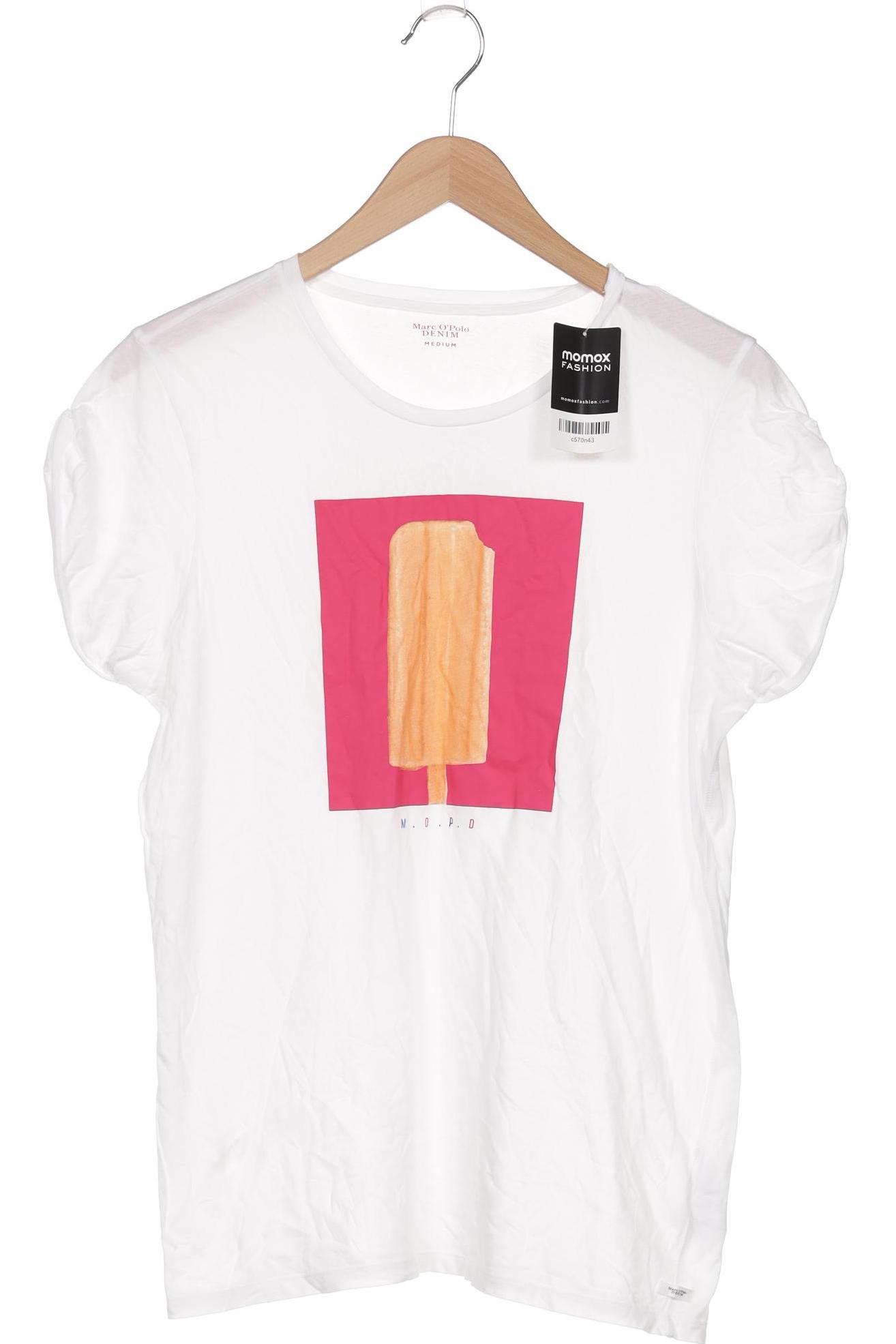 

Marc O Polo Damen T-Shirt, weiß, Gr. 38