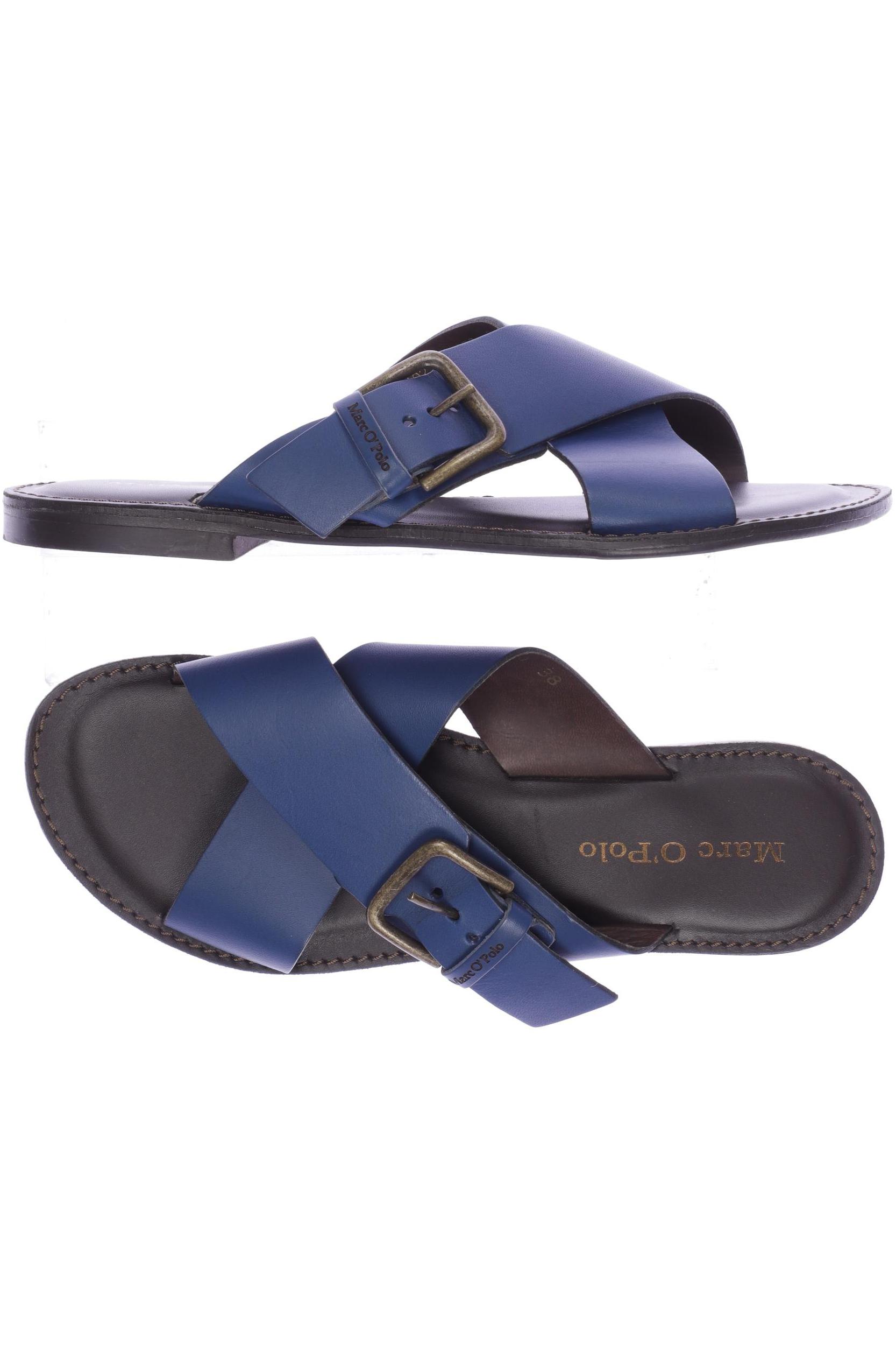 

Marc O Polo Damen Sandale, blau, Gr. 38