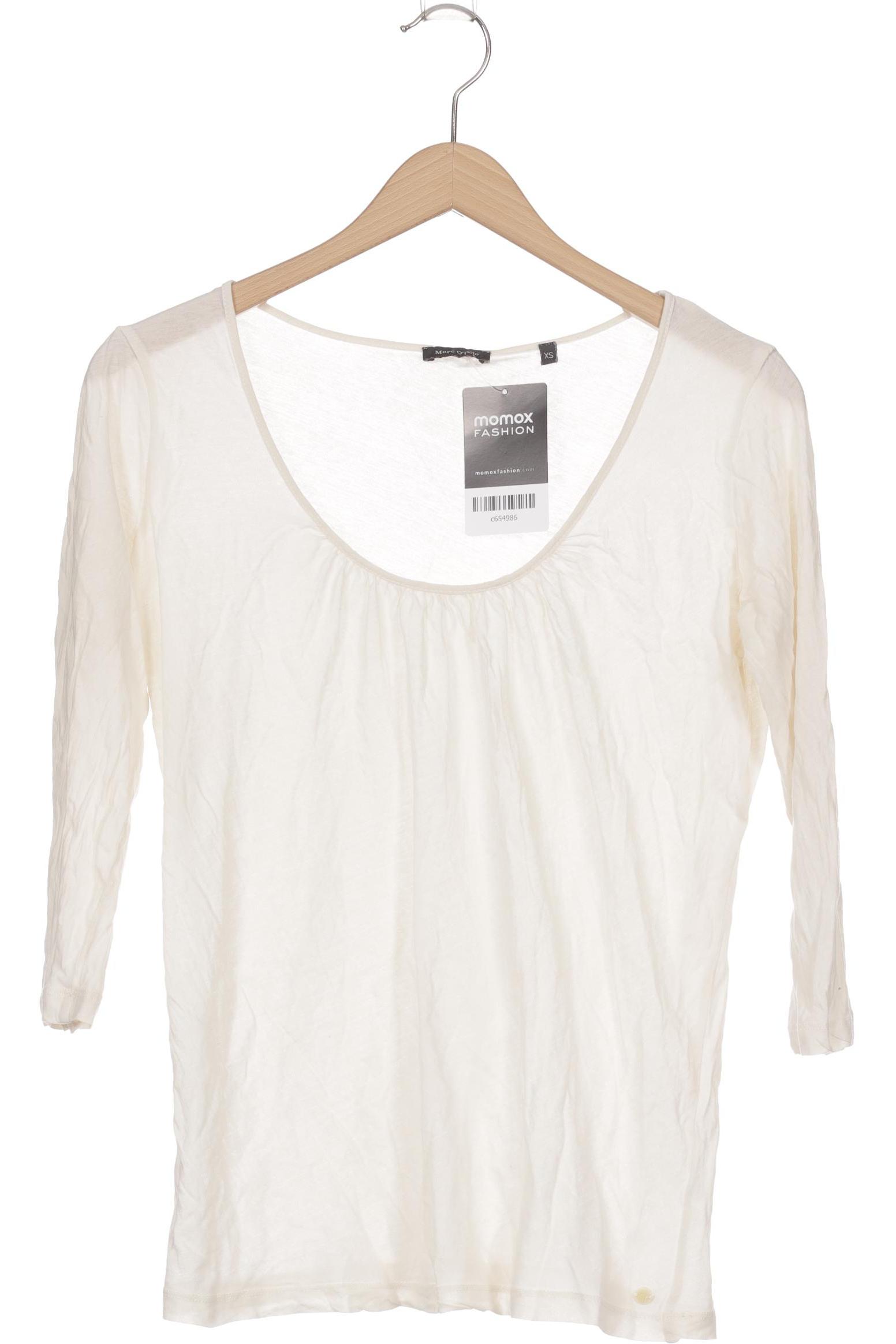 

Marc O Polo Damen Langarmshirt, weiß, Gr.