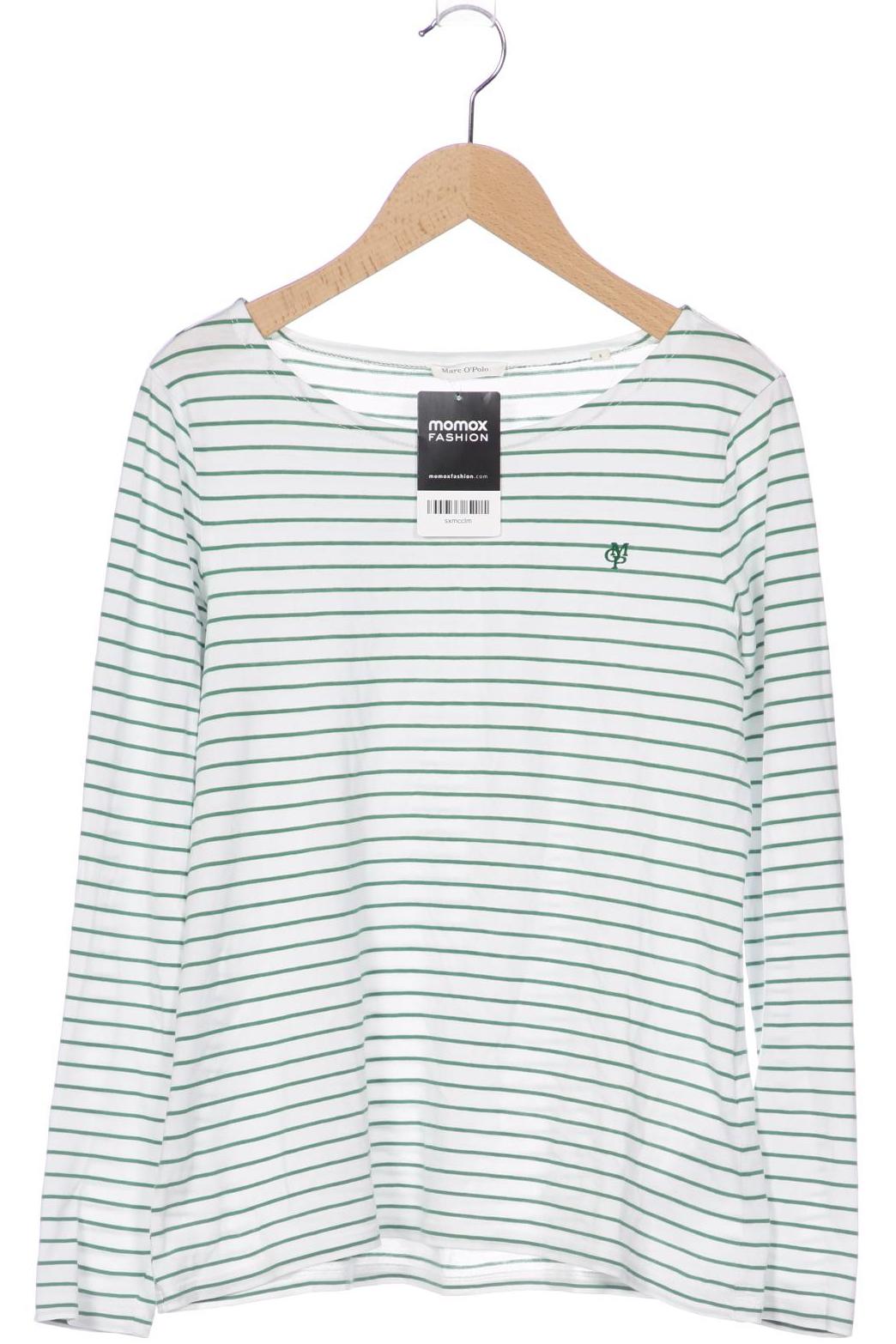 

Marc O Polo Damen Langarmshirt, weiß, Gr. 36