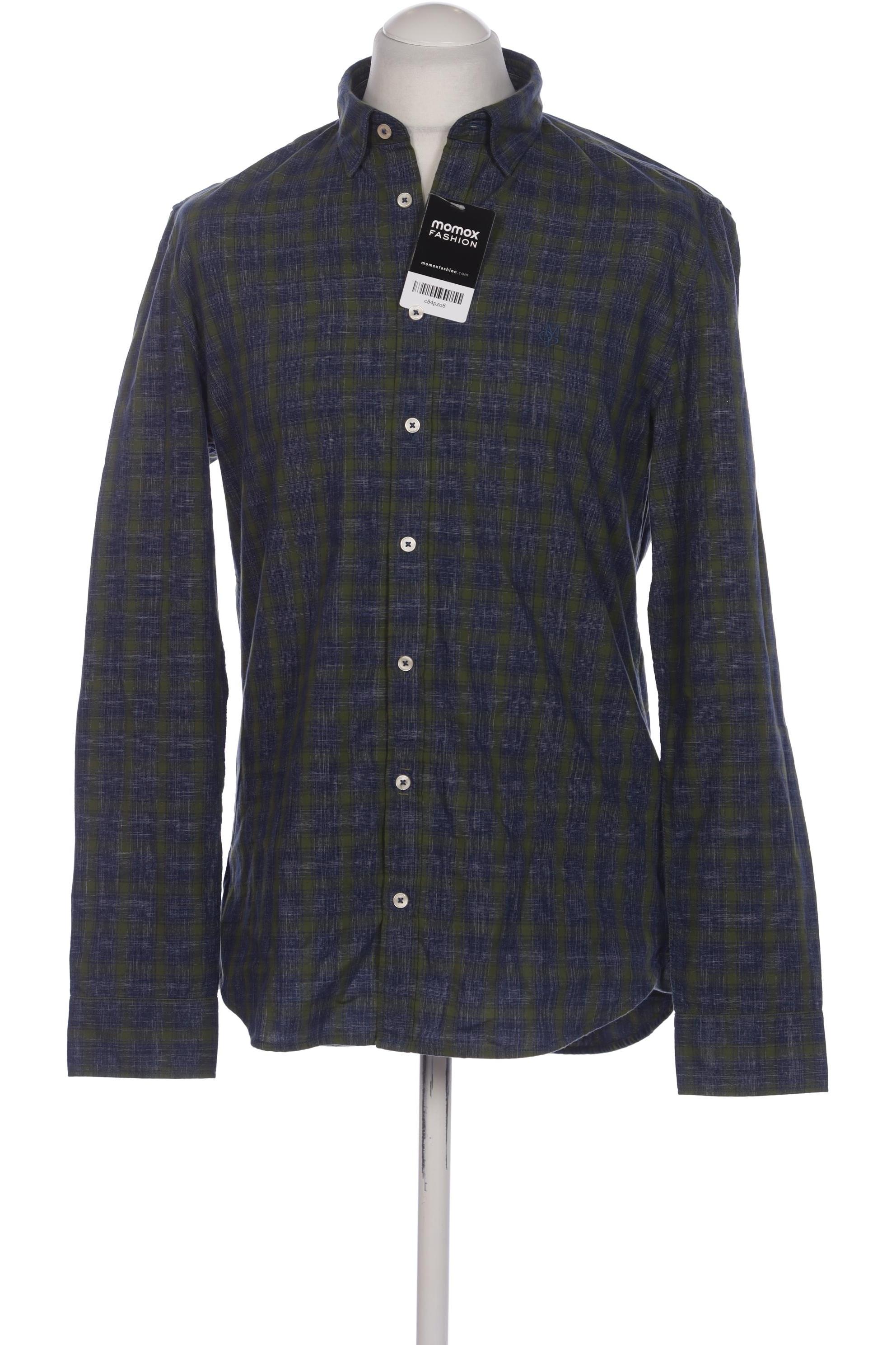 

Marc O Polo Herren Hemd, blau, Gr. 52
