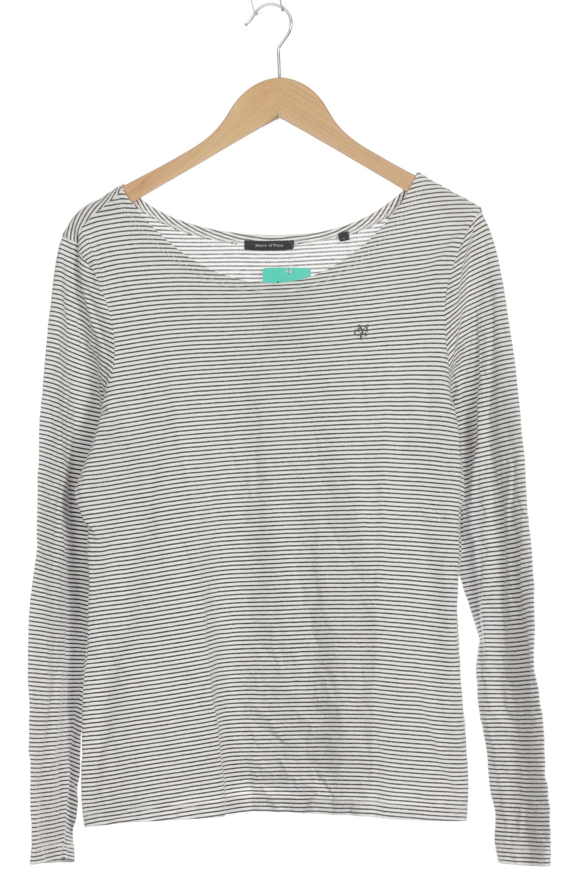 

Marc O Polo Damen Langarmshirt, weiß, Gr. 42