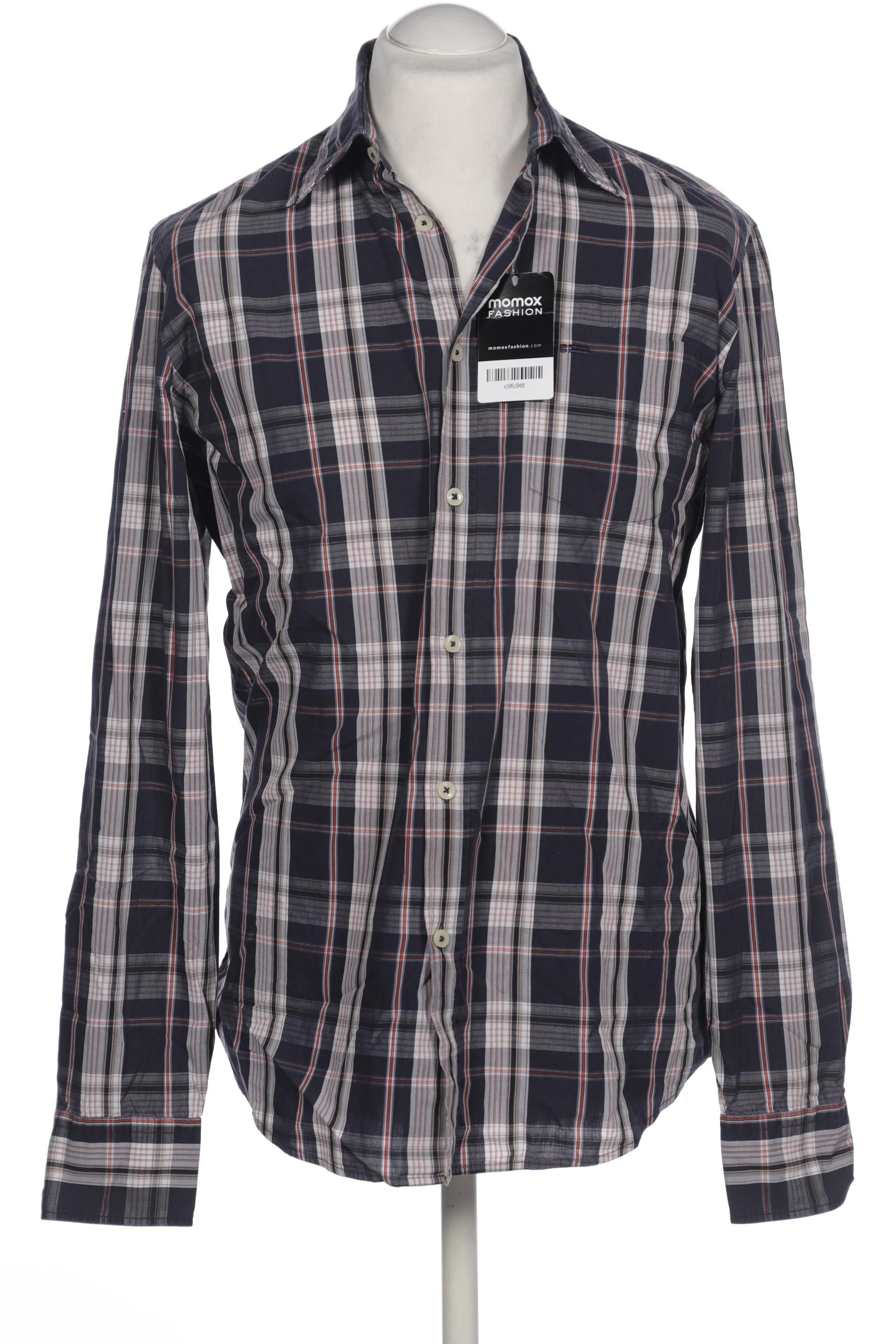 

Marc O Polo Herren Hemd, marineblau, Gr. 48