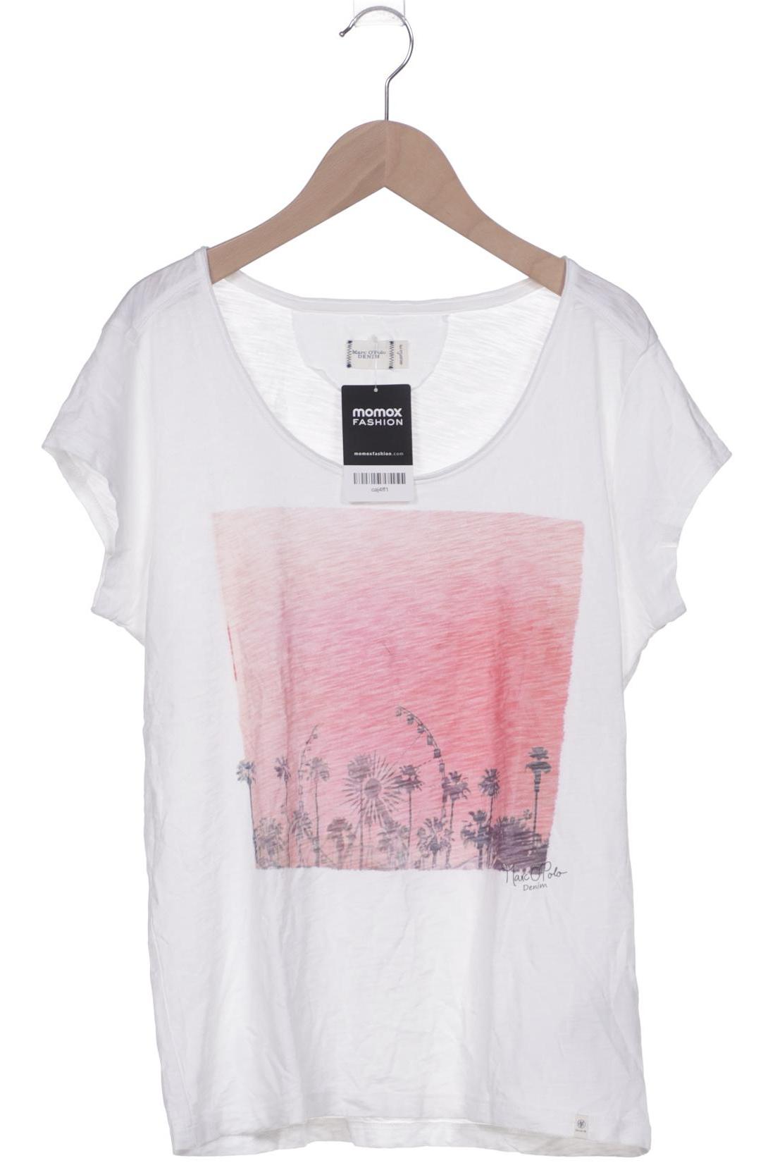 

Marc O Polo Damen T-Shirt, weiß, Gr. 38