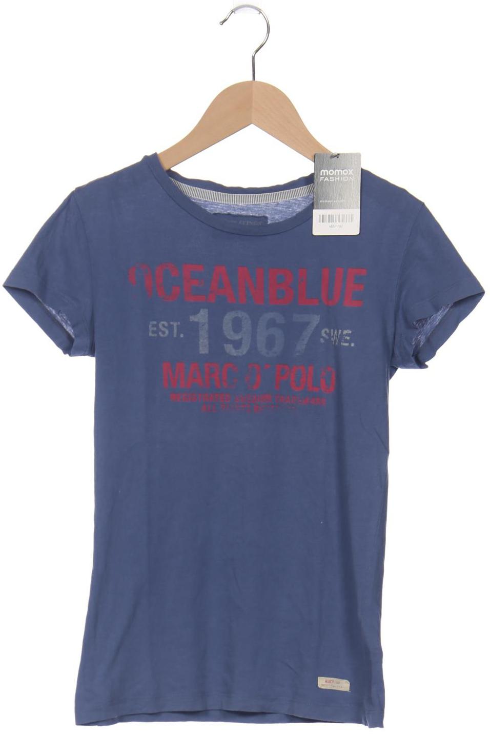

Marc O Polo Damen T-Shirt, blau, Gr. 34