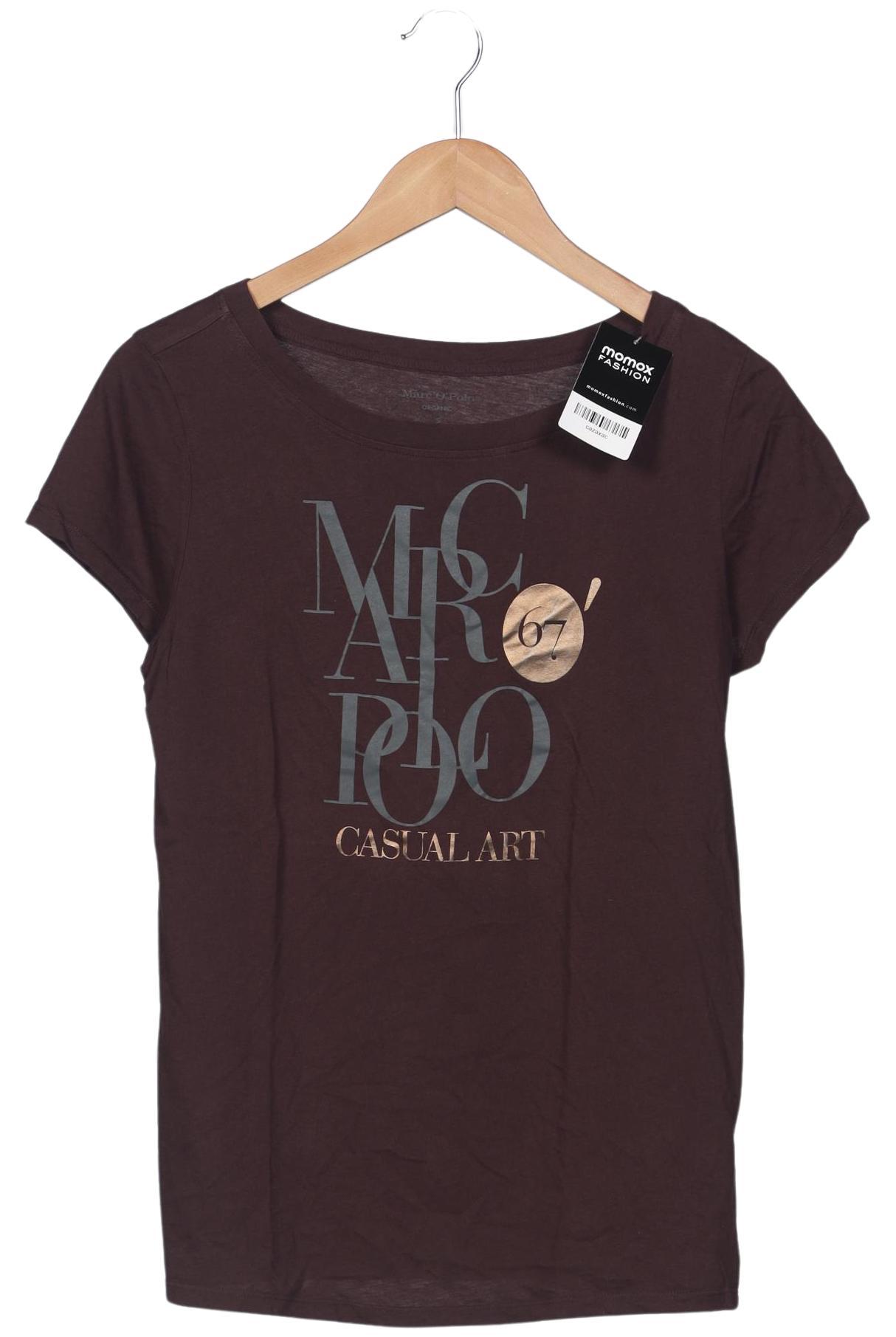 

Marc O Polo Damen T-Shirt, bordeaux, Gr. 36