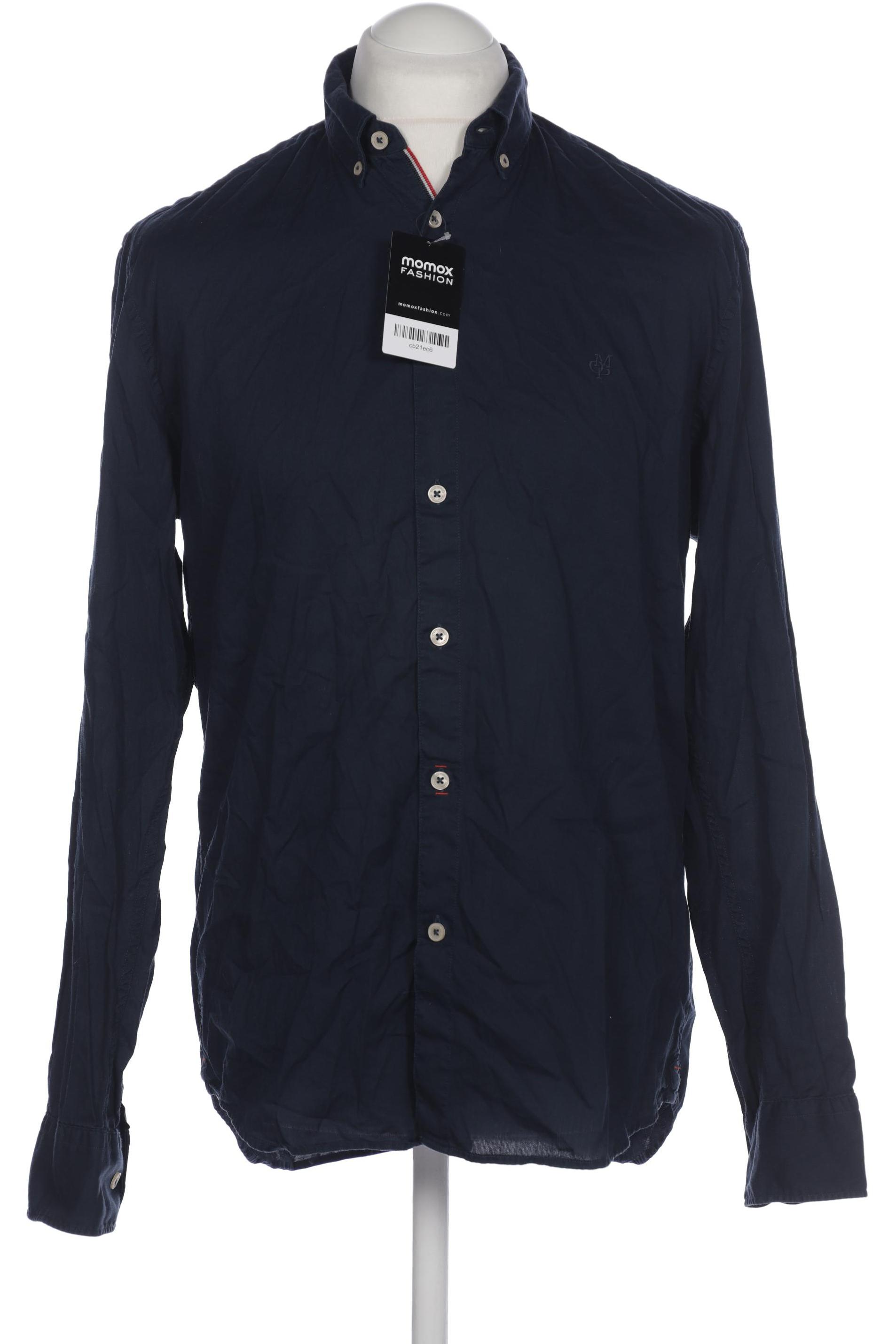 

Marc O Polo Herren Hemd, marineblau, Gr. 48
