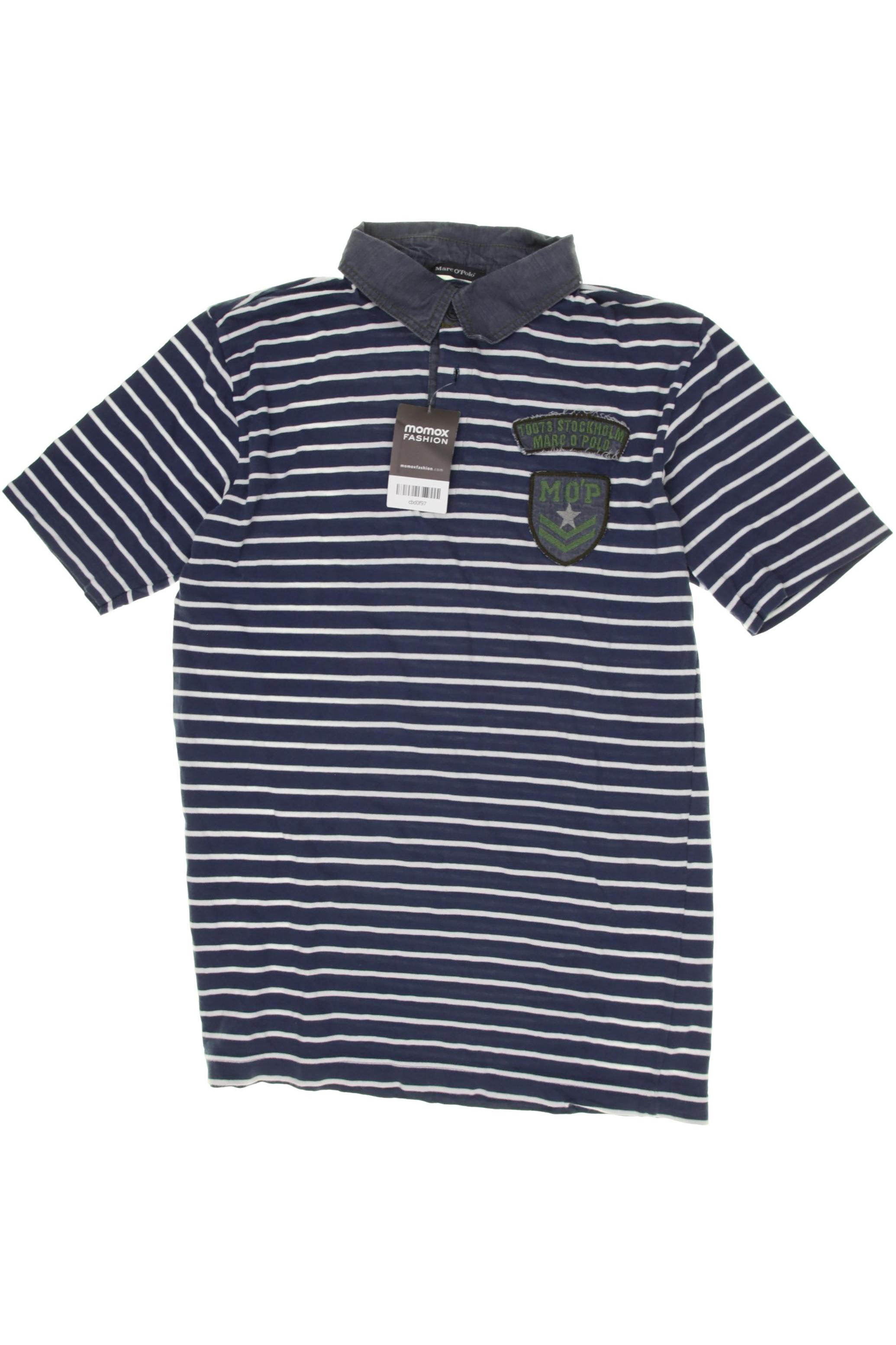 

Marc O Polo Herren Poloshirt, blau, Gr. 164