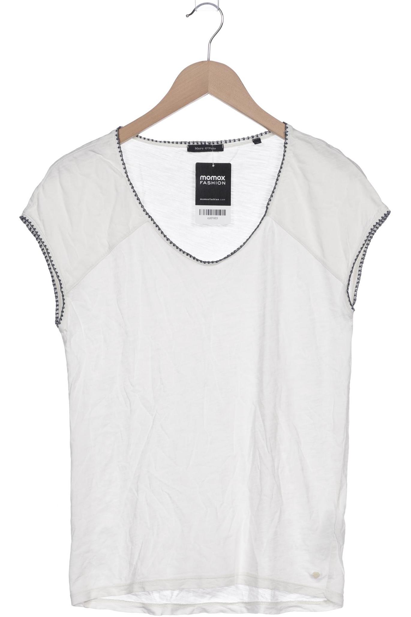 

Marc O Polo Damen T-Shirt, weiß, Gr. 34