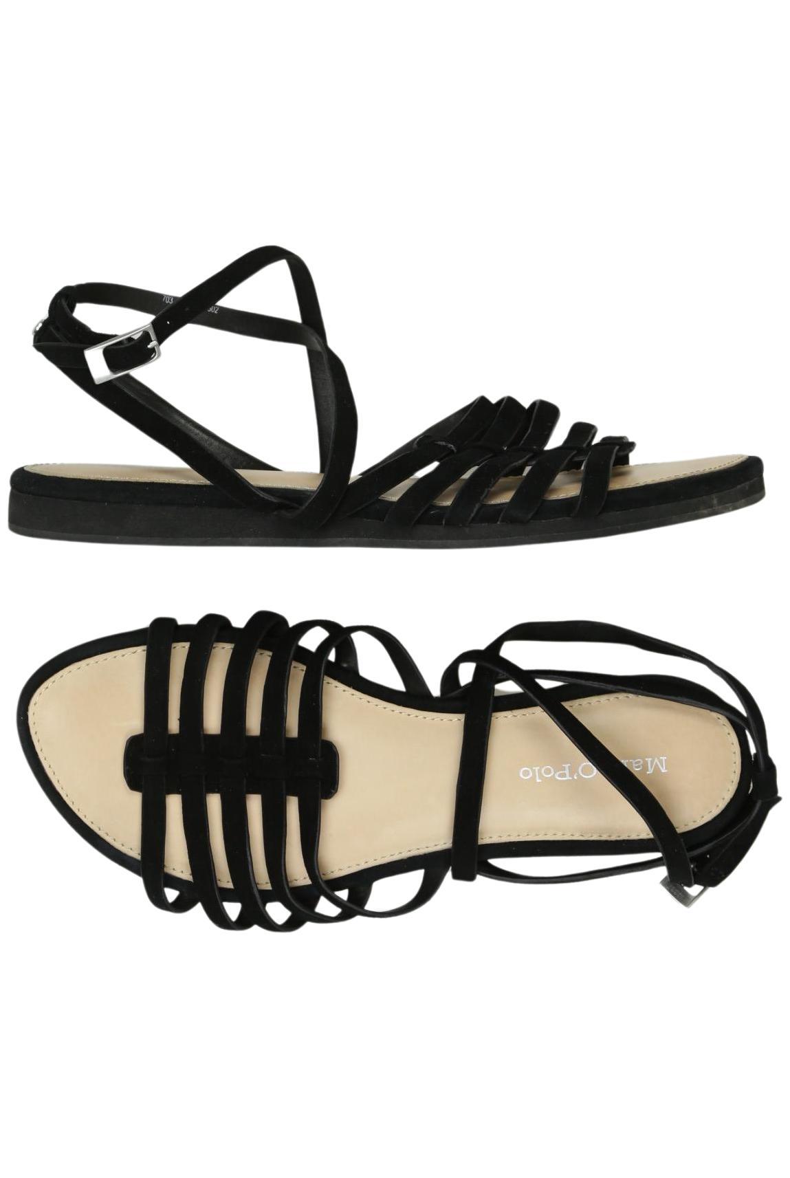 

Marc O Polo Damen Sandale, schwarz, Gr. 37