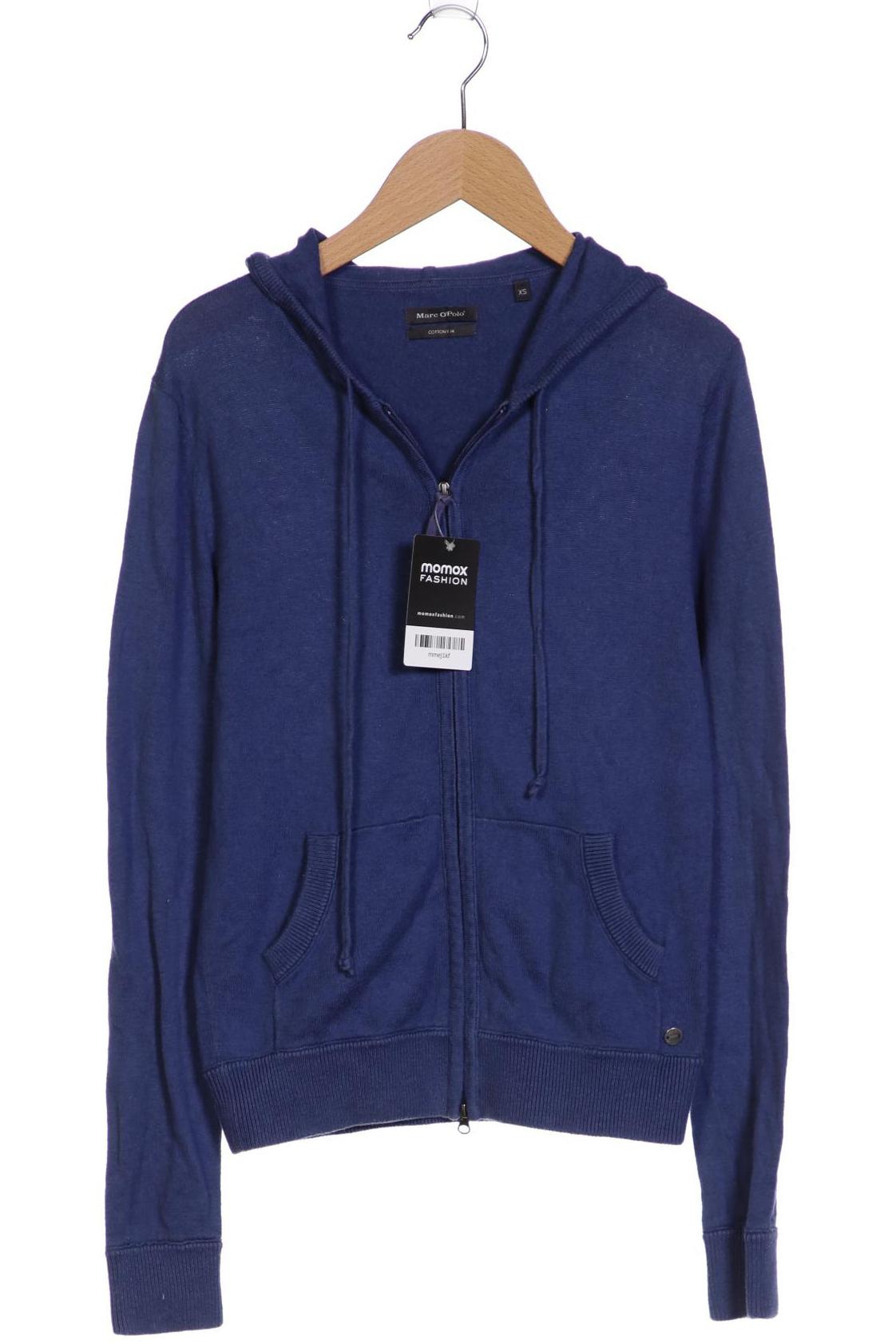 

Marc O Polo Damen Kapuzenpullover, blau, Gr. 34