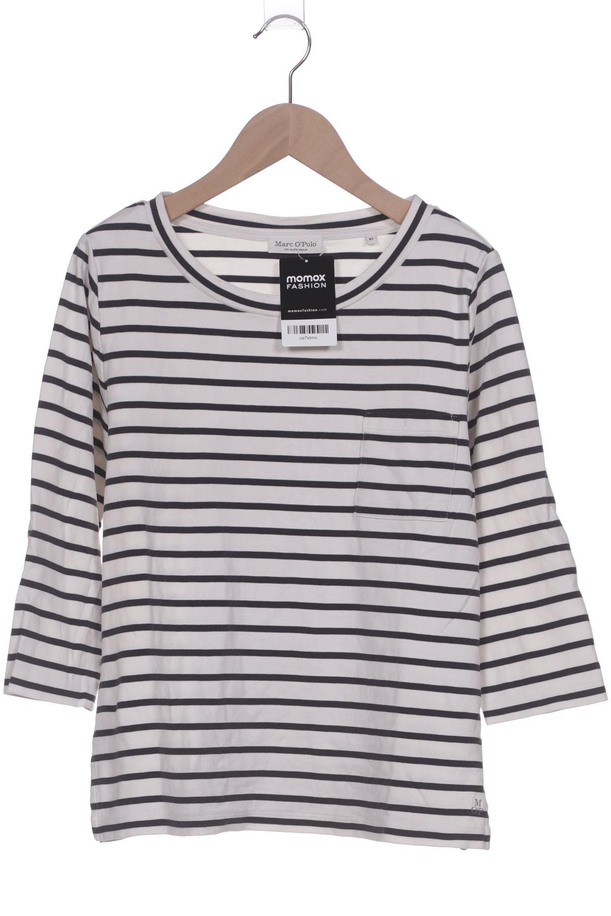 

Marc O Polo Damen Langarmshirt, weiß, Gr. 34