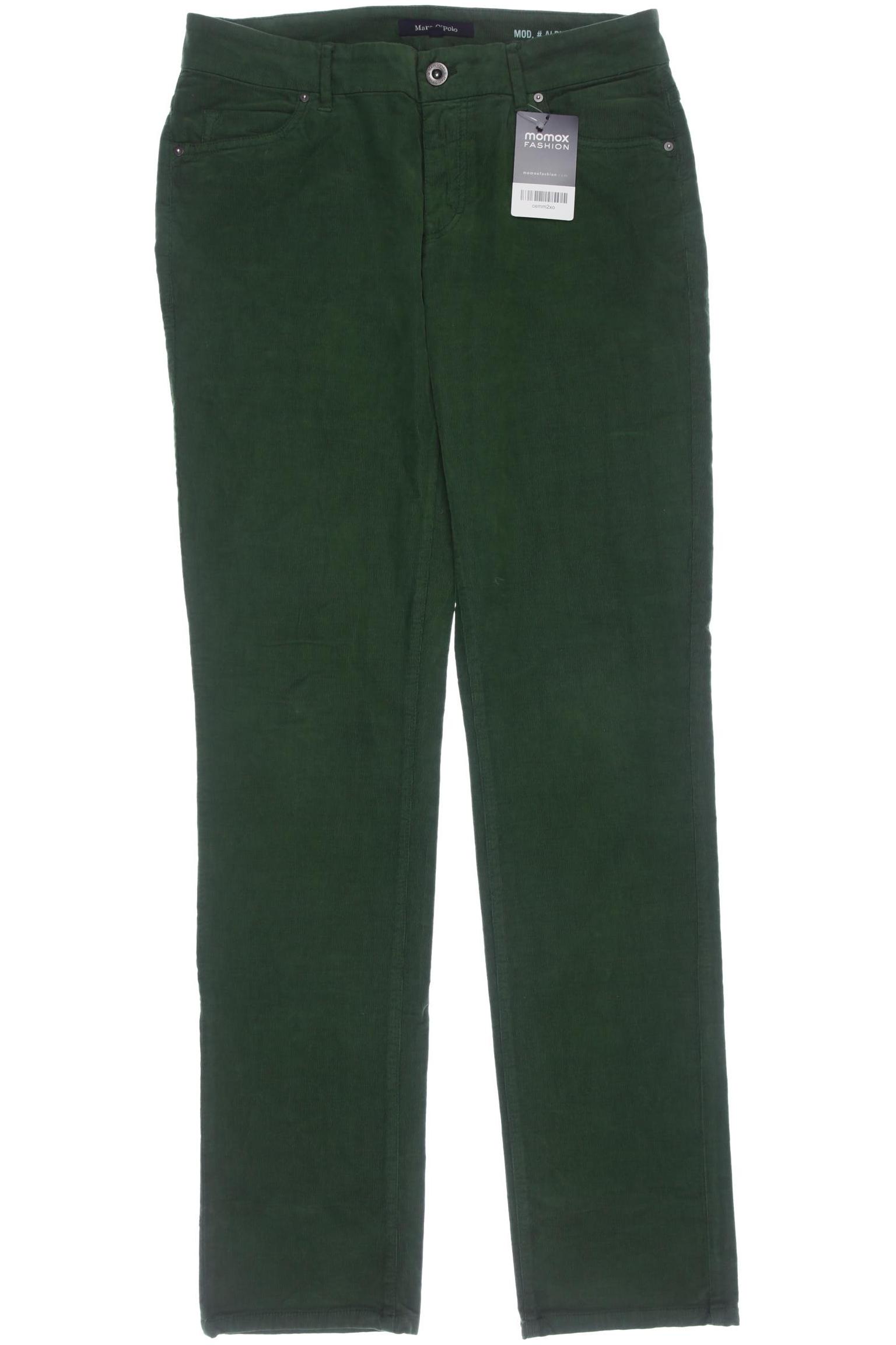 

Marc O Polo Damen Stoffhose, grün, Gr. 28