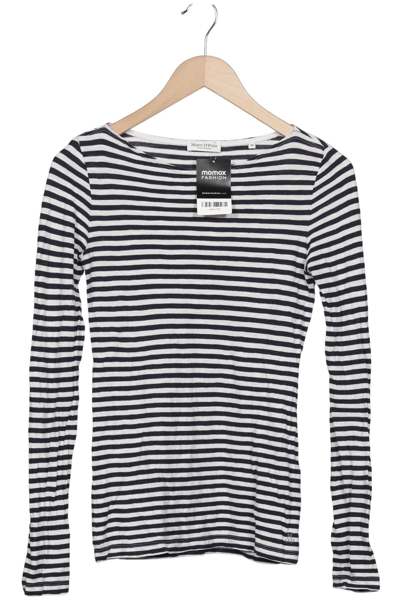 

Marc O Polo Damen Langarmshirt, weiß, Gr. 34