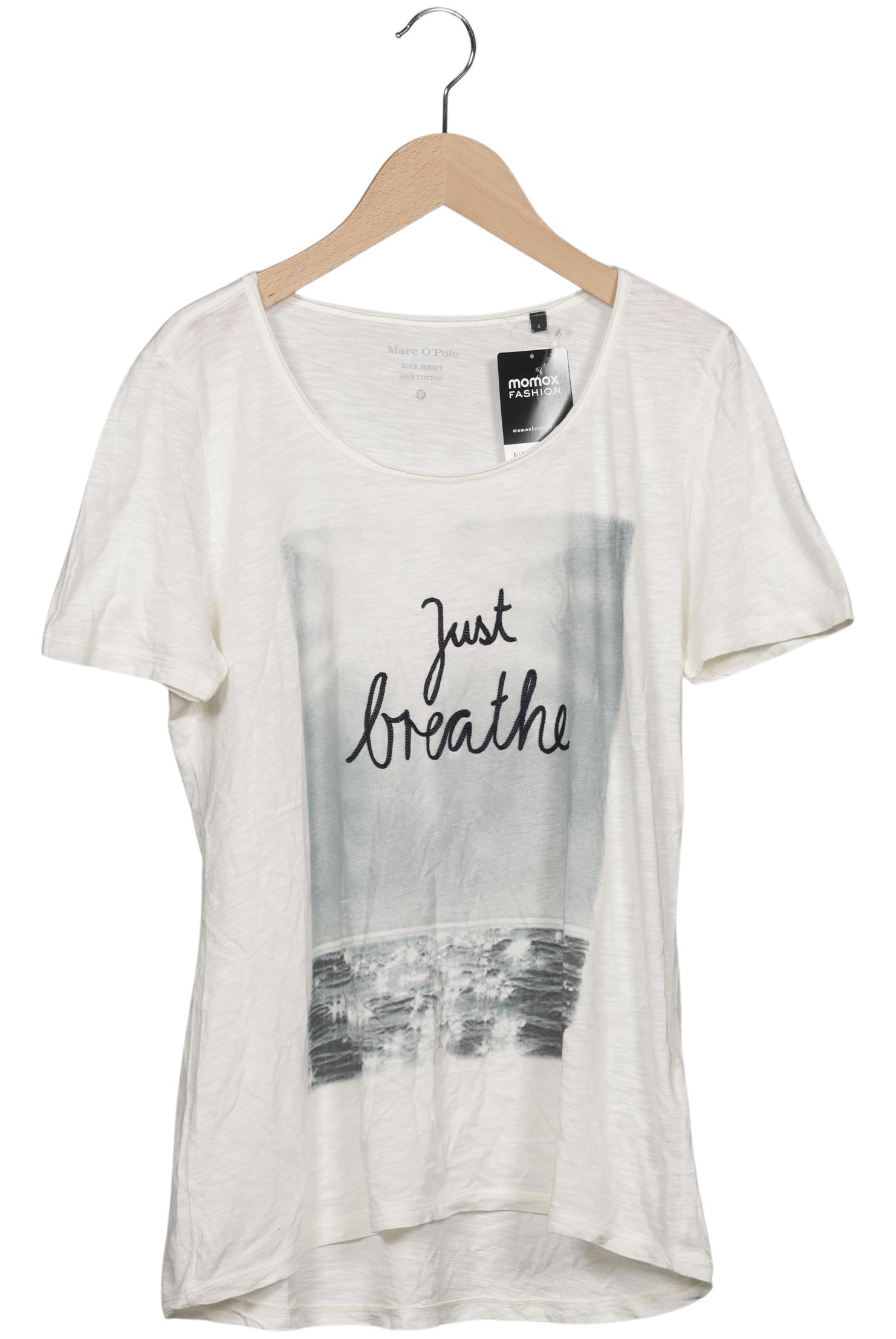 

Marc O Polo Damen T-Shirt, cremeweiß, Gr. 36