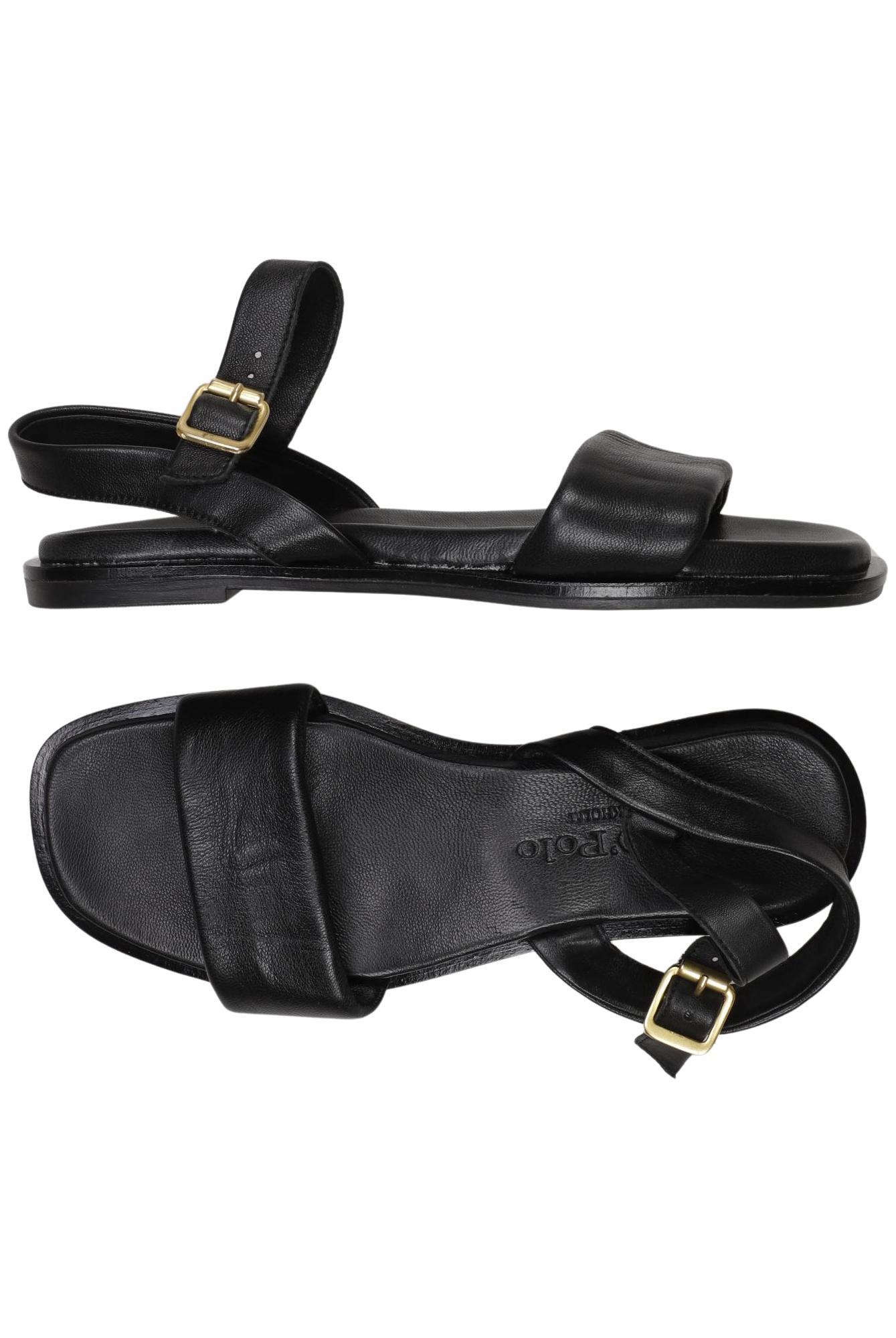 

Marc O Polo Damen Sandale, schwarz, Gr. 39