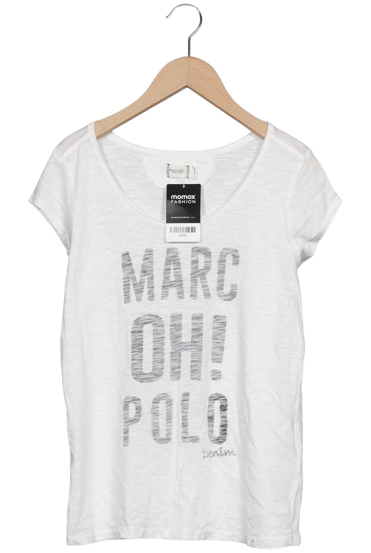 

Marc O Polo Damen T-Shirt, weiß, Gr. 34