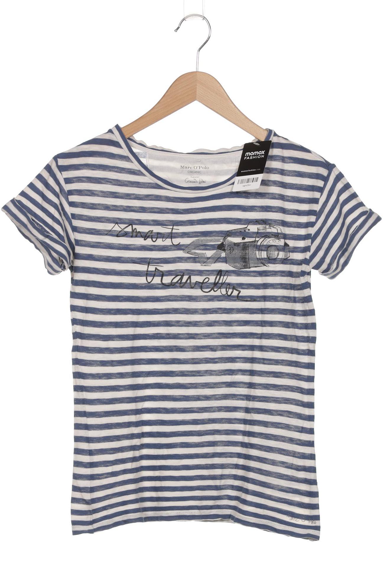 

Marc O Polo Damen T-Shirt, blau, Gr. 34