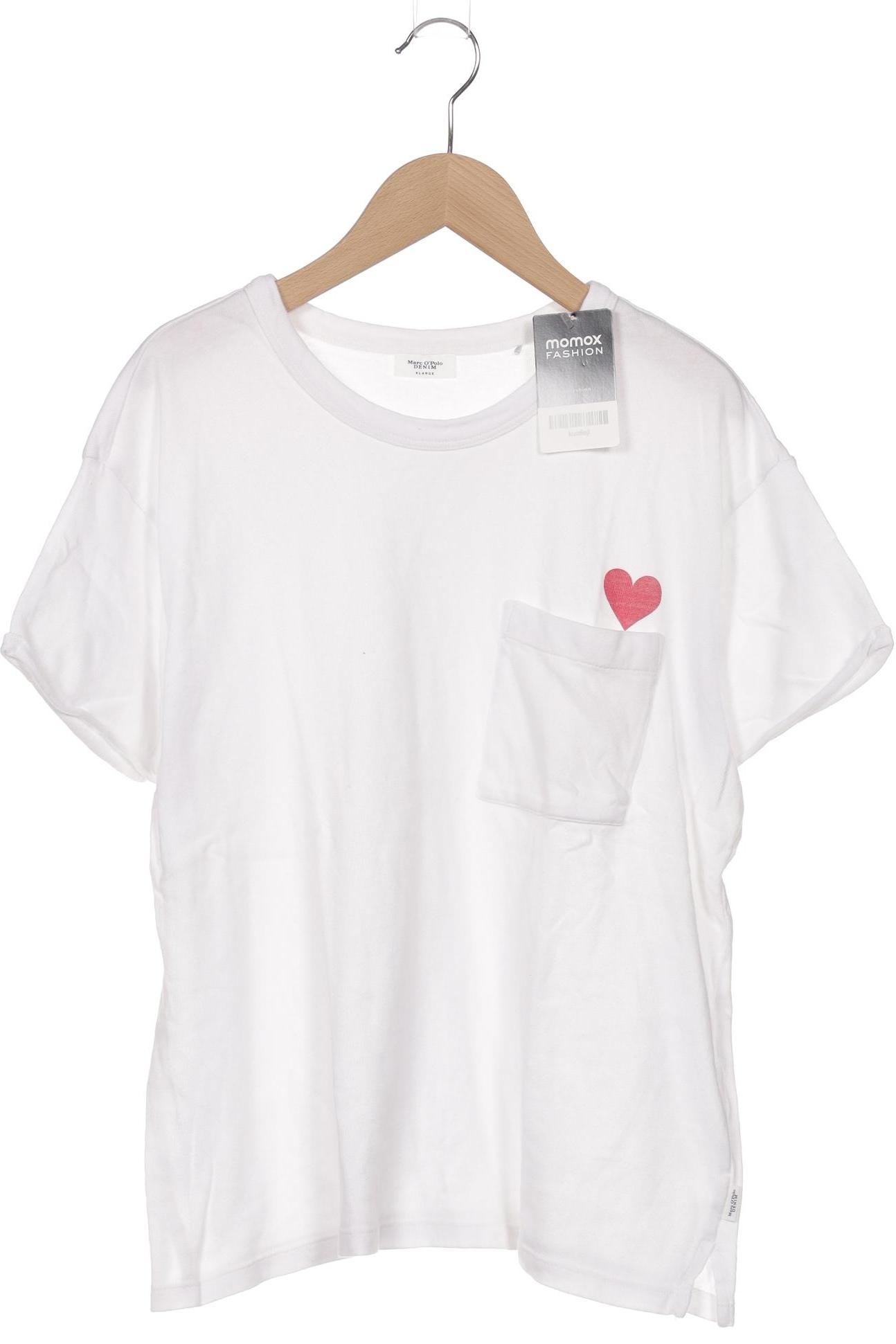 

Marc O Polo Damen T-Shirt, weiß, Gr. 44