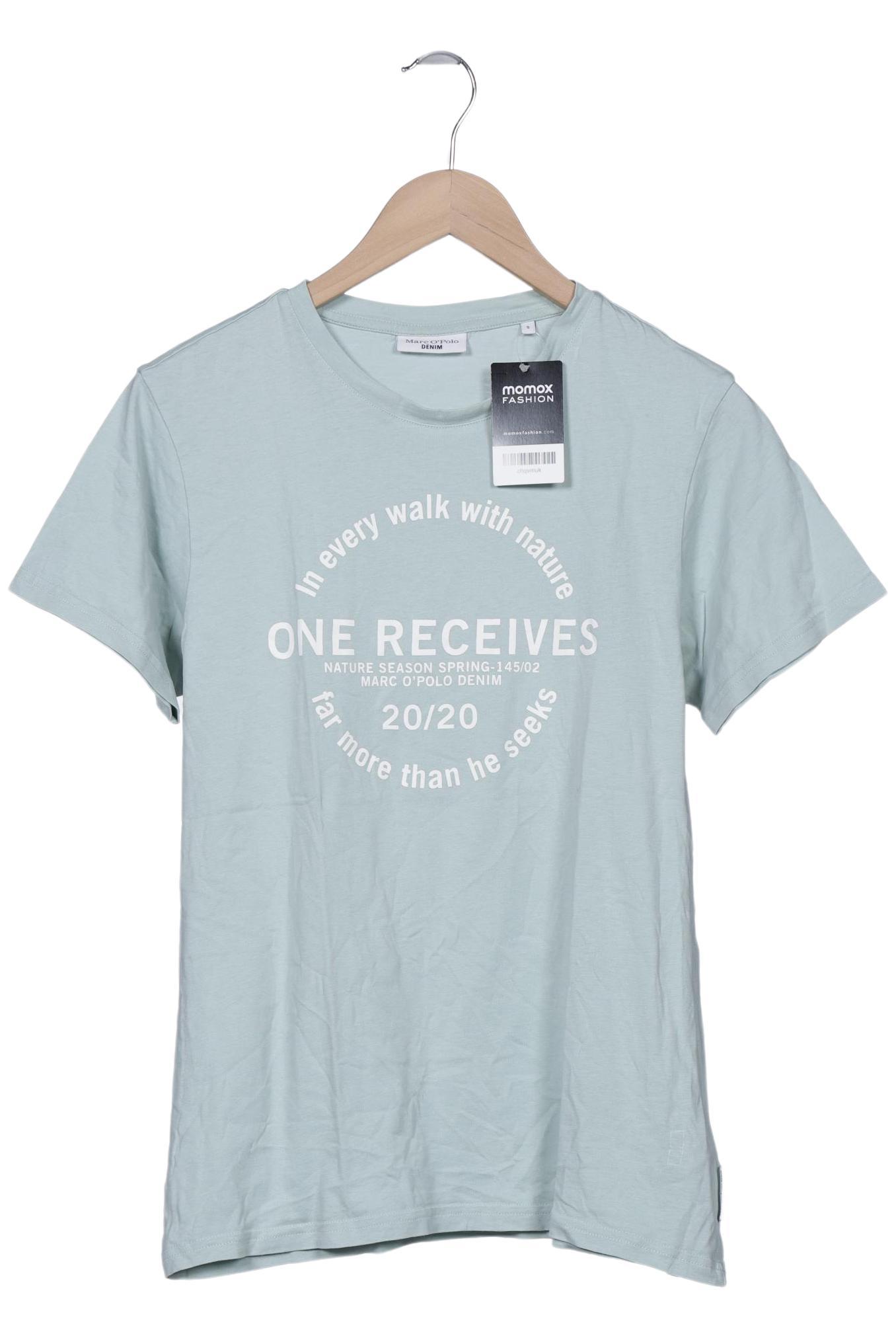 

Marc O Polo Damen T-Shirt, türkis, Gr. 36