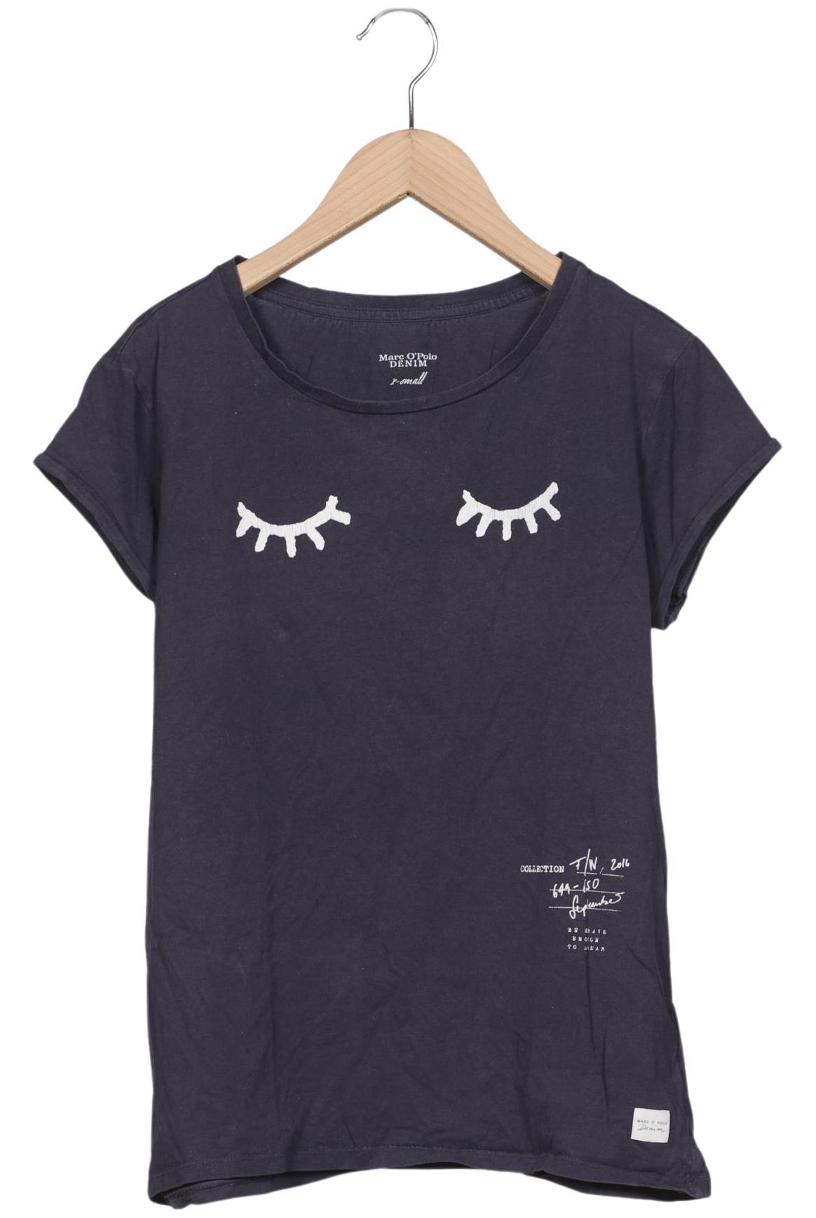 

Marc O Polo Damen T-Shirt, marineblau, Gr. 34