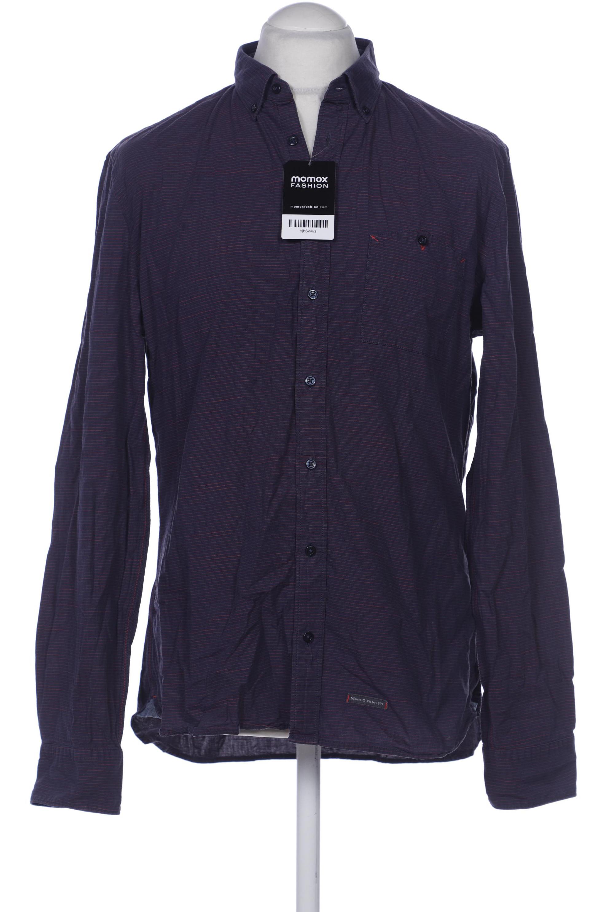 

Marc O Polo Herren Hemd, marineblau, Gr. 52