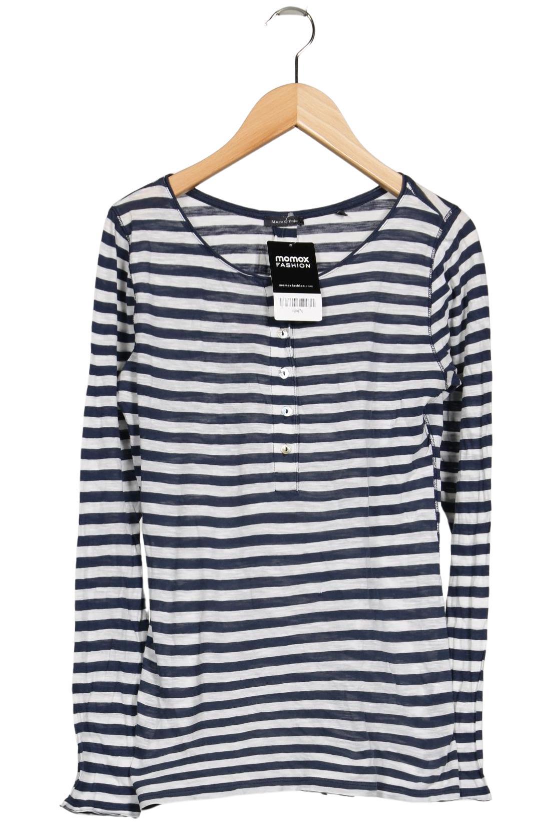 

Marc O Polo Damen Langarmshirt, marineblau, Gr. 34