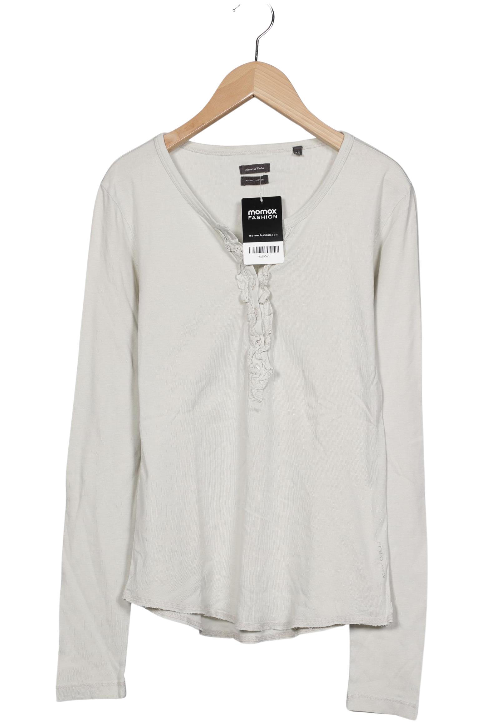 

Marc O Polo Damen Langarmshirt, cremeweiß, Gr. 34