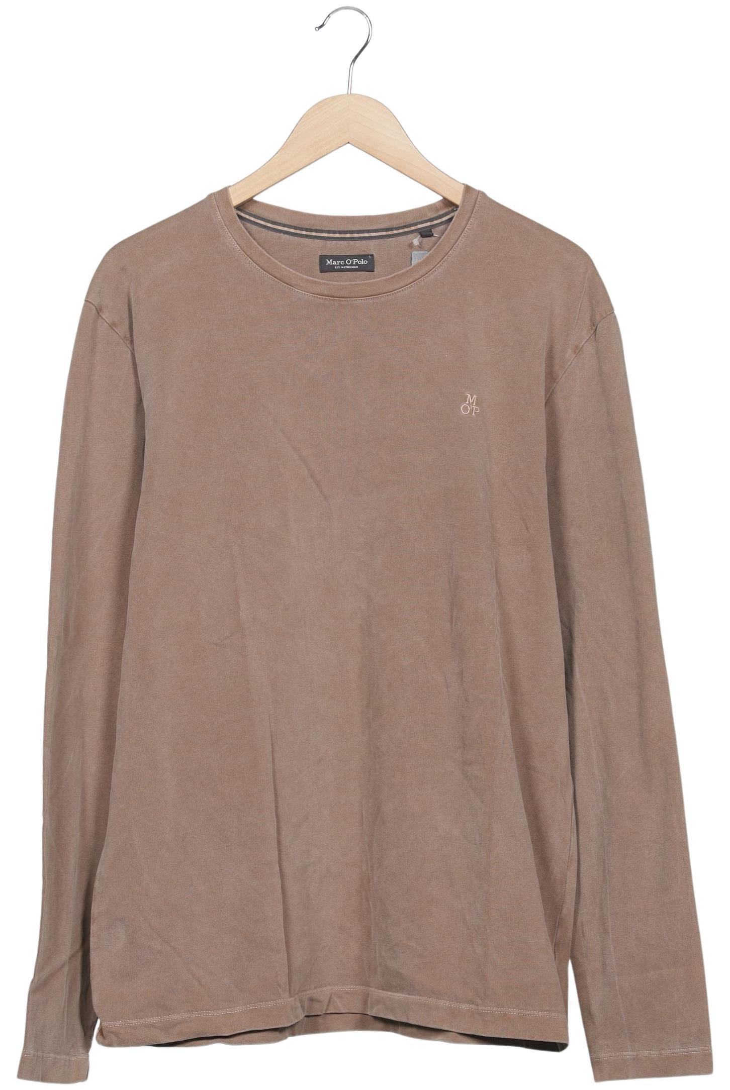 Thumbnail - Marc O Polo Herren Langarmshirt, braun, Gr. 56