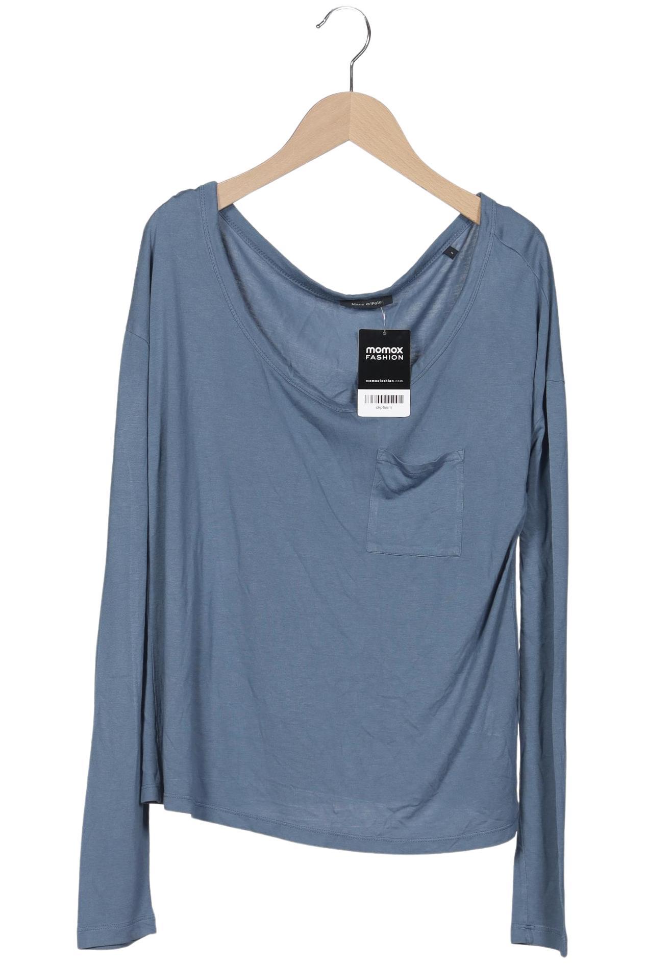 

Marc O Polo Damen Langarmshirt, blau, Gr. 36