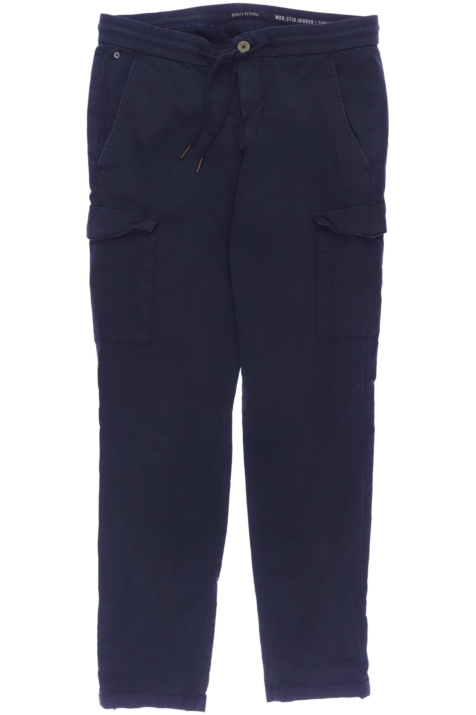 

Marc O Polo Herren Stoffhose, marineblau, Gr. 30