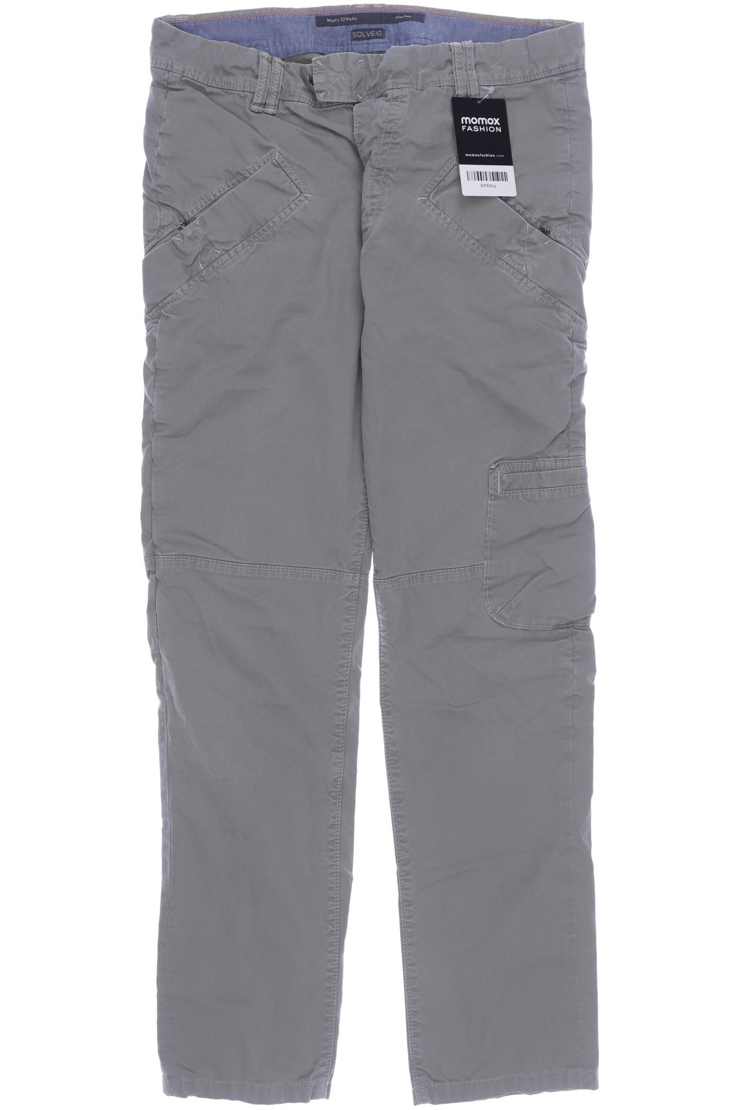 

Marc O Polo Damen Stoffhose, grün, Gr. 34