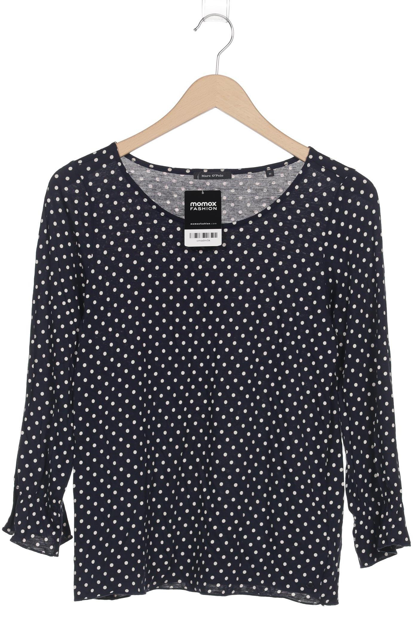 

Marc O Polo Damen Langarmshirt, marineblau, Gr. 34