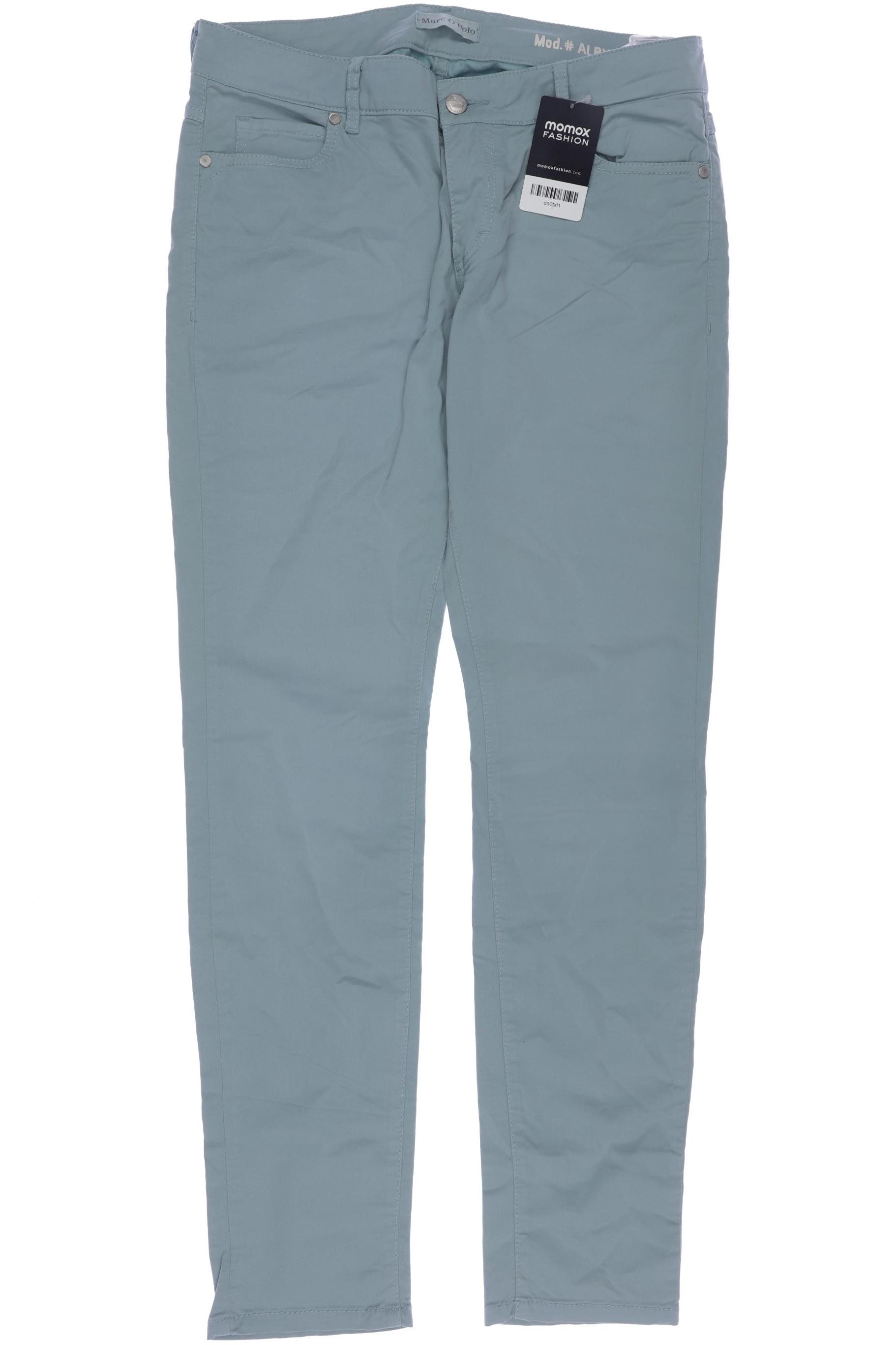 

Marc O Polo Damen Stoffhose, türkis, Gr. 31
