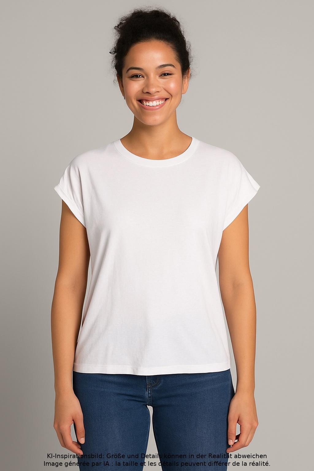 

Marc O Polo Damen T-Shirt, weiß, Gr. 38