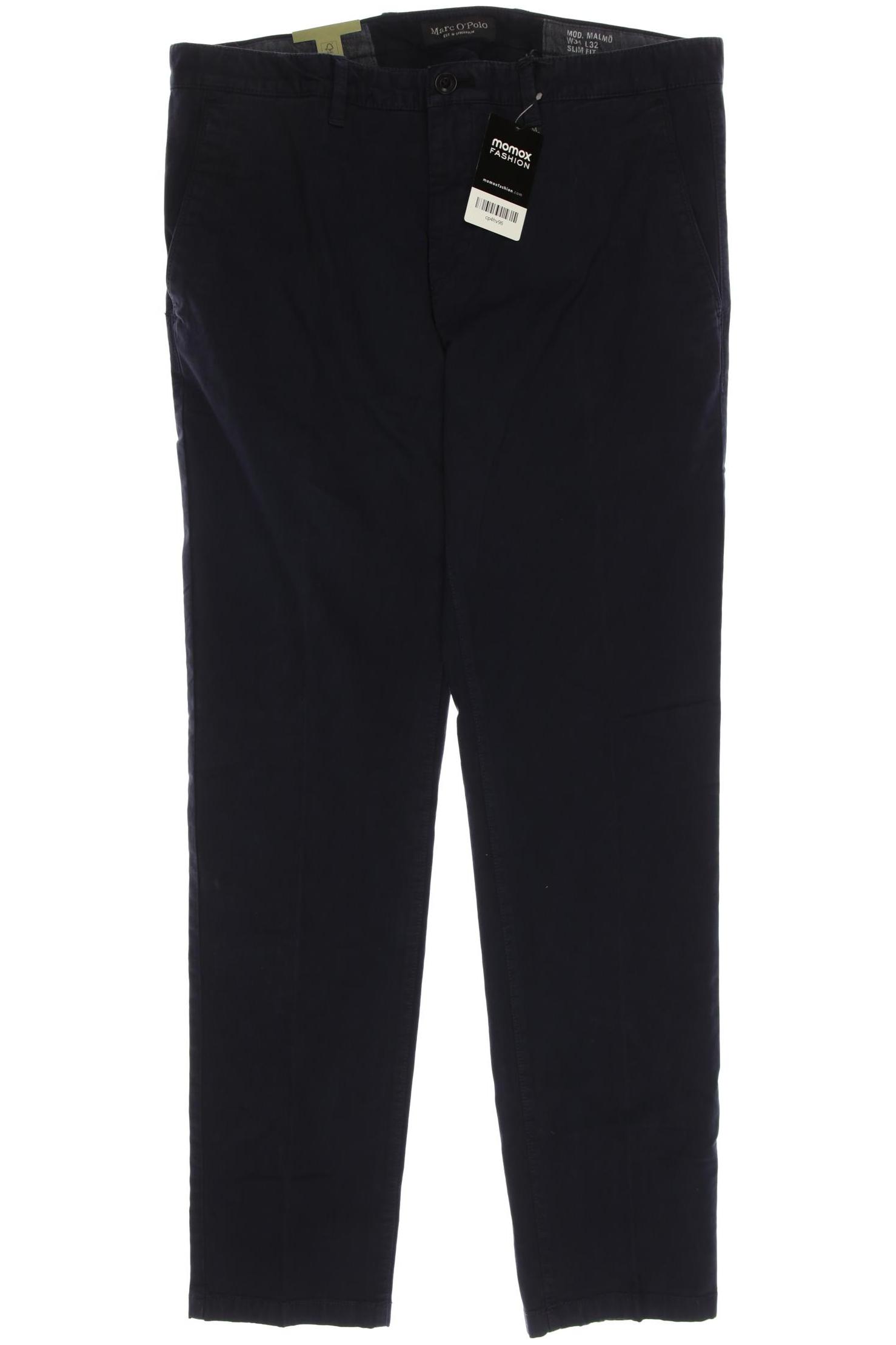 

Marc O Polo Herren Stoffhose, marineblau