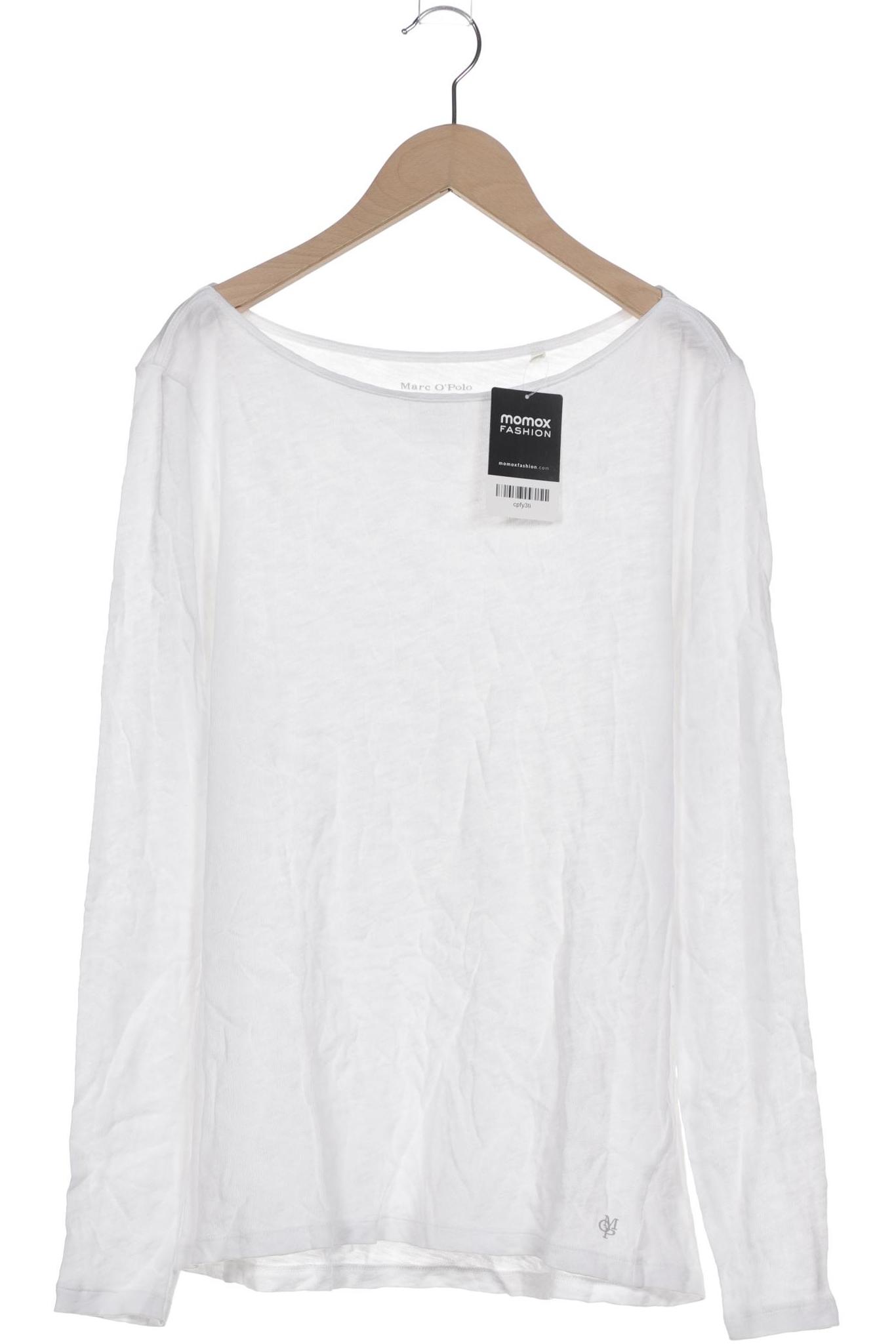 

Marc O Polo Damen Langarmshirt, weiß, Gr. 44