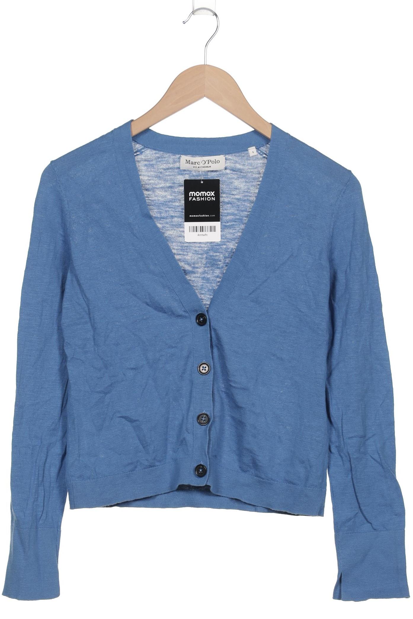 

Marc O Polo Damen Strickjacke, blau, Gr. 36
