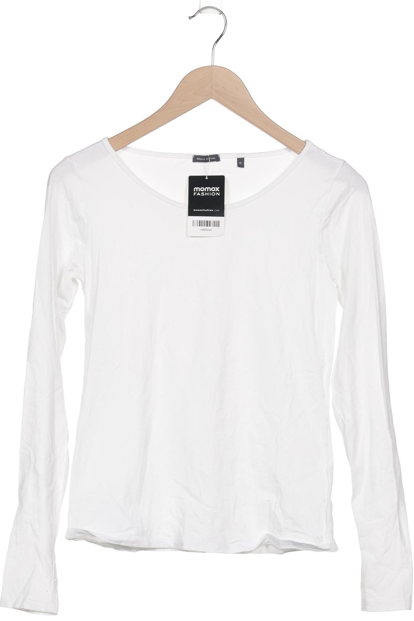 

Marc O Polo Damen Langarmshirt, weiß, Gr. 38