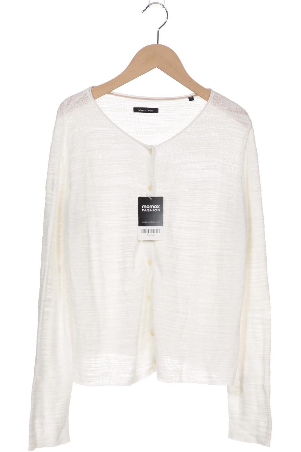 

Marc O Polo Damen Strickjacke, weiß, Gr. 36