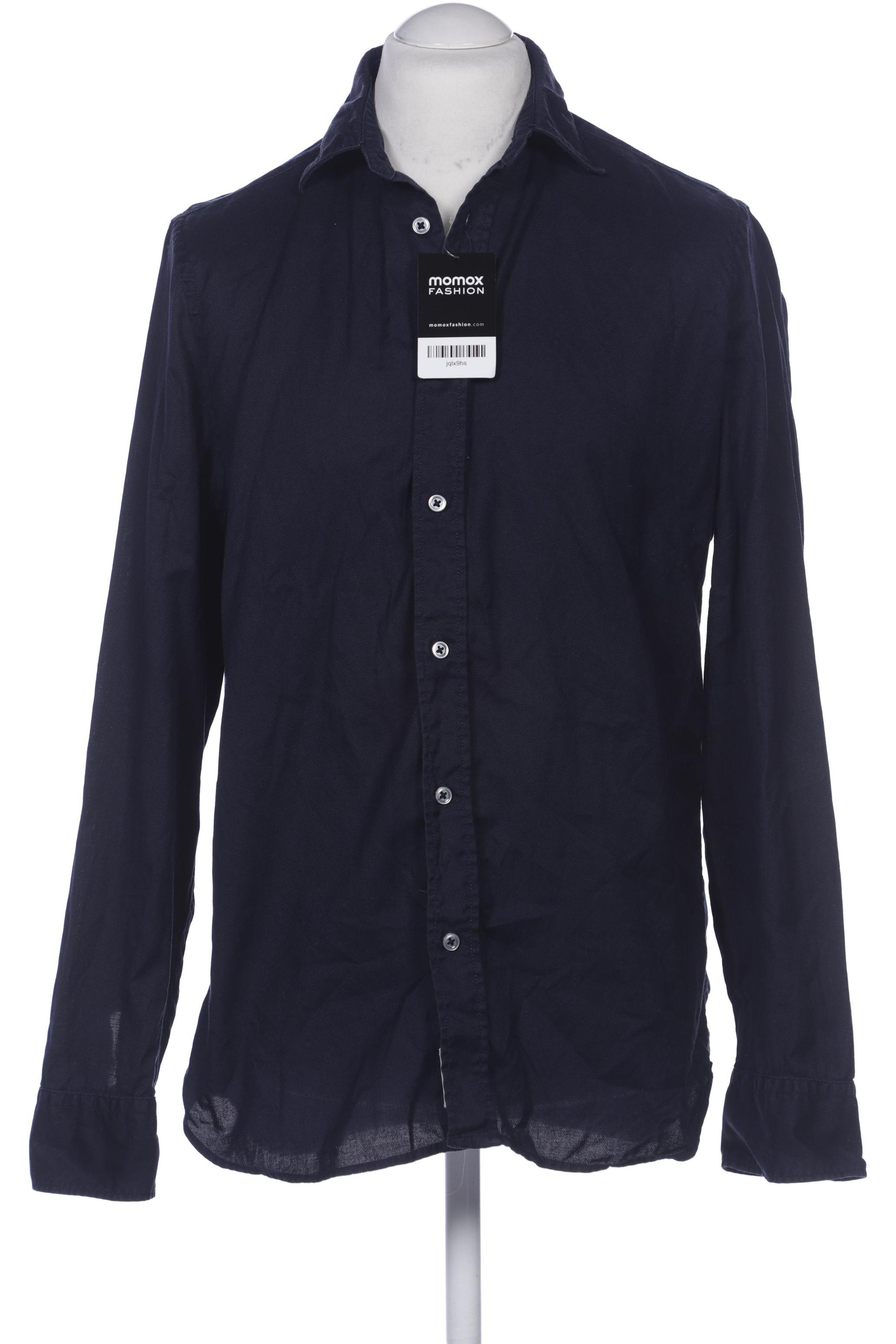 

Marc O Polo Herren Hemd, marineblau, Gr. 52