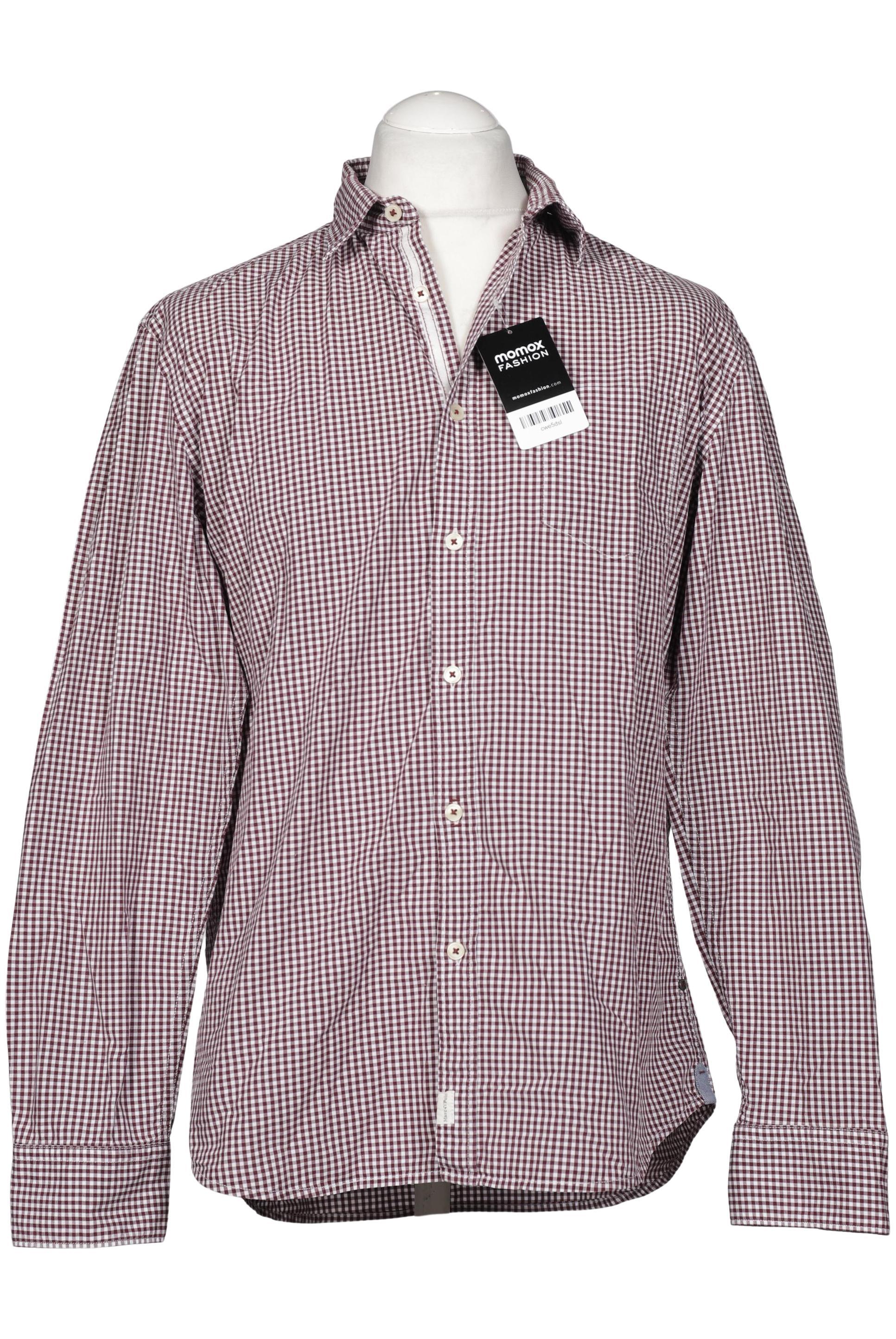

Marc O Polo Herren Hemd, bordeaux, Gr. 52