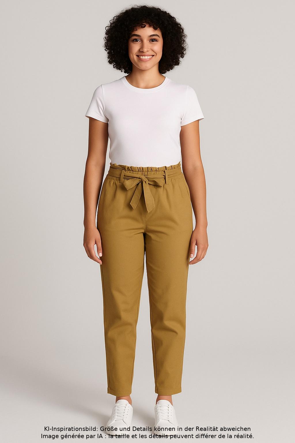 

Marc O Polo Damen Stoffhose, beige, Gr. 34