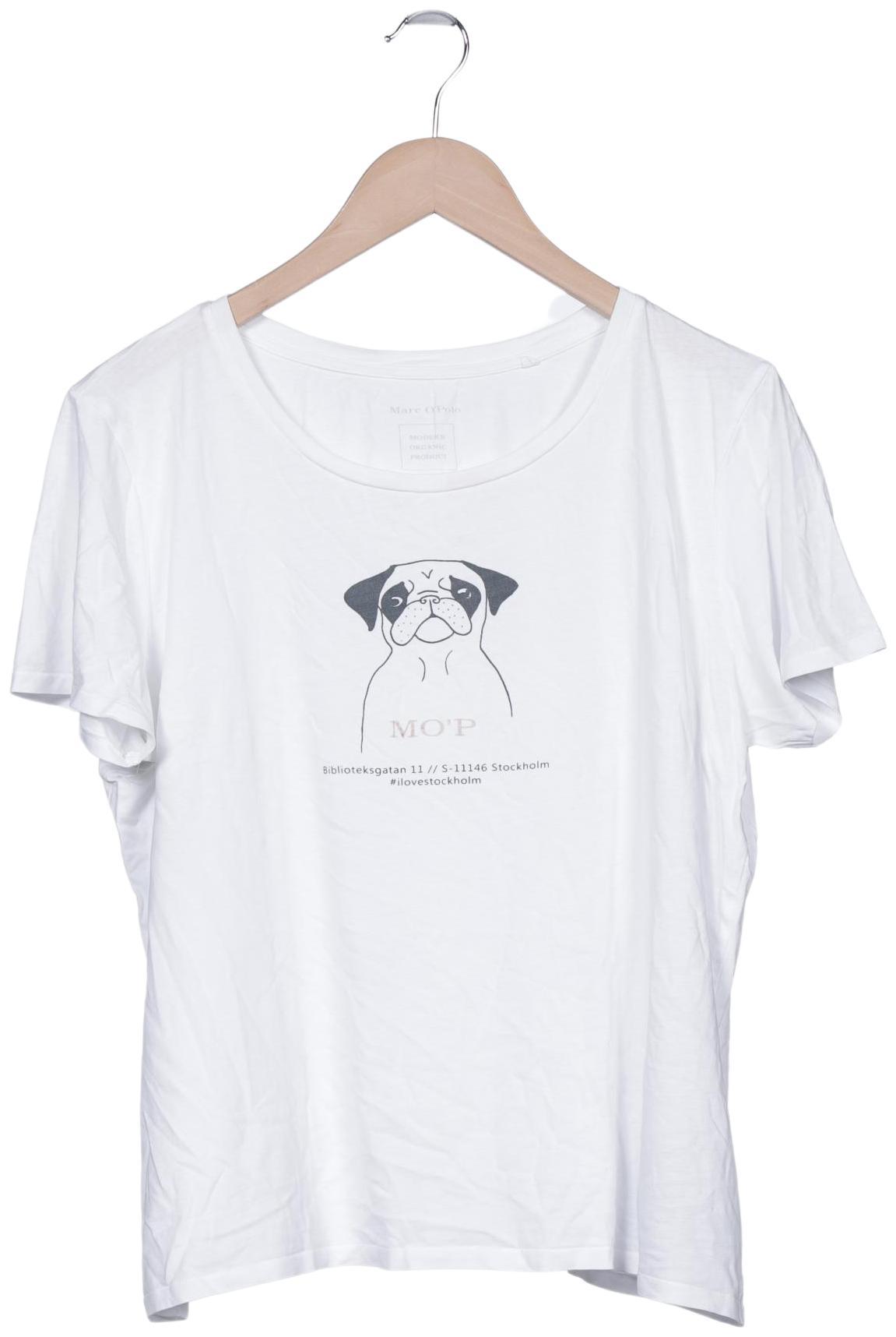 

Marc O Polo Damen T-Shirt, weiß, Gr. 44