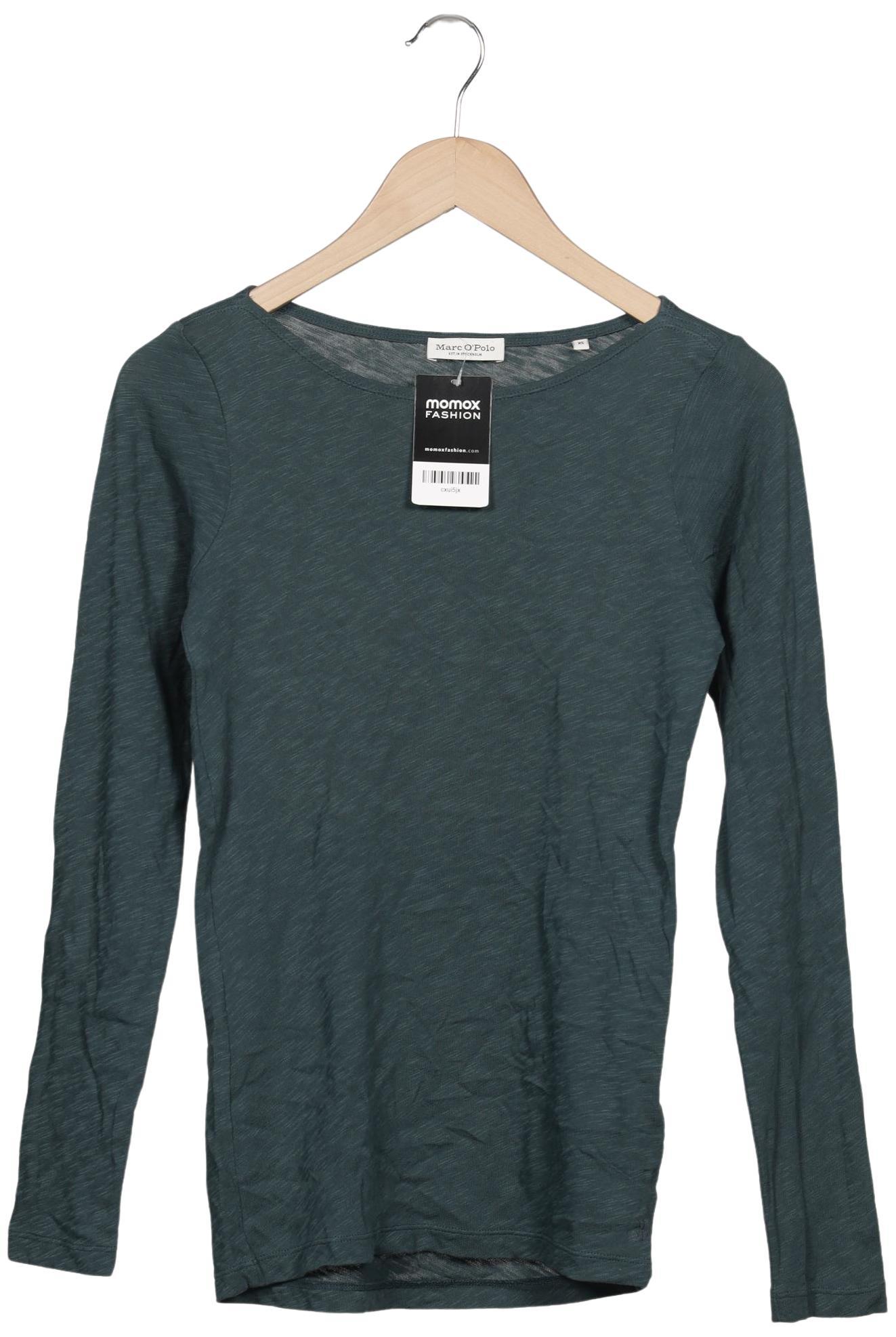 

Marc O Polo Damen Langarmshirt, türkis, Gr. 34