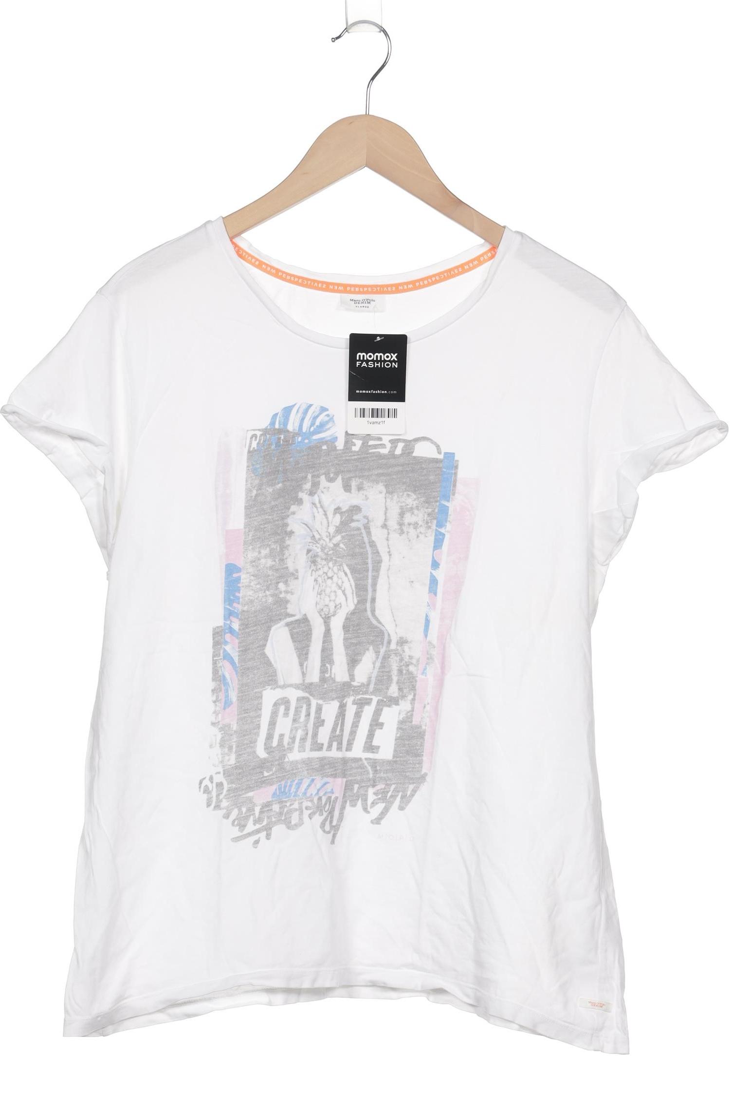 

Marc O Polo Damen T-Shirt, weiß, Gr. 44