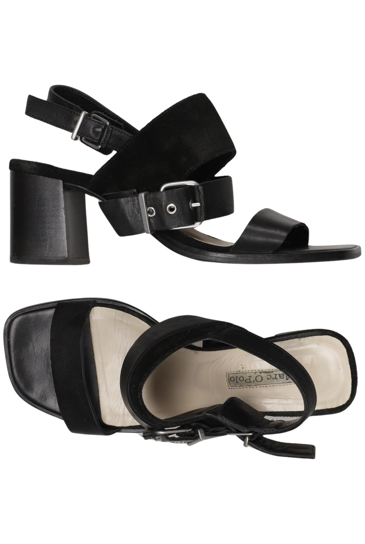 

Marc O Polo Damen Sandale, schwarz, Gr. 5